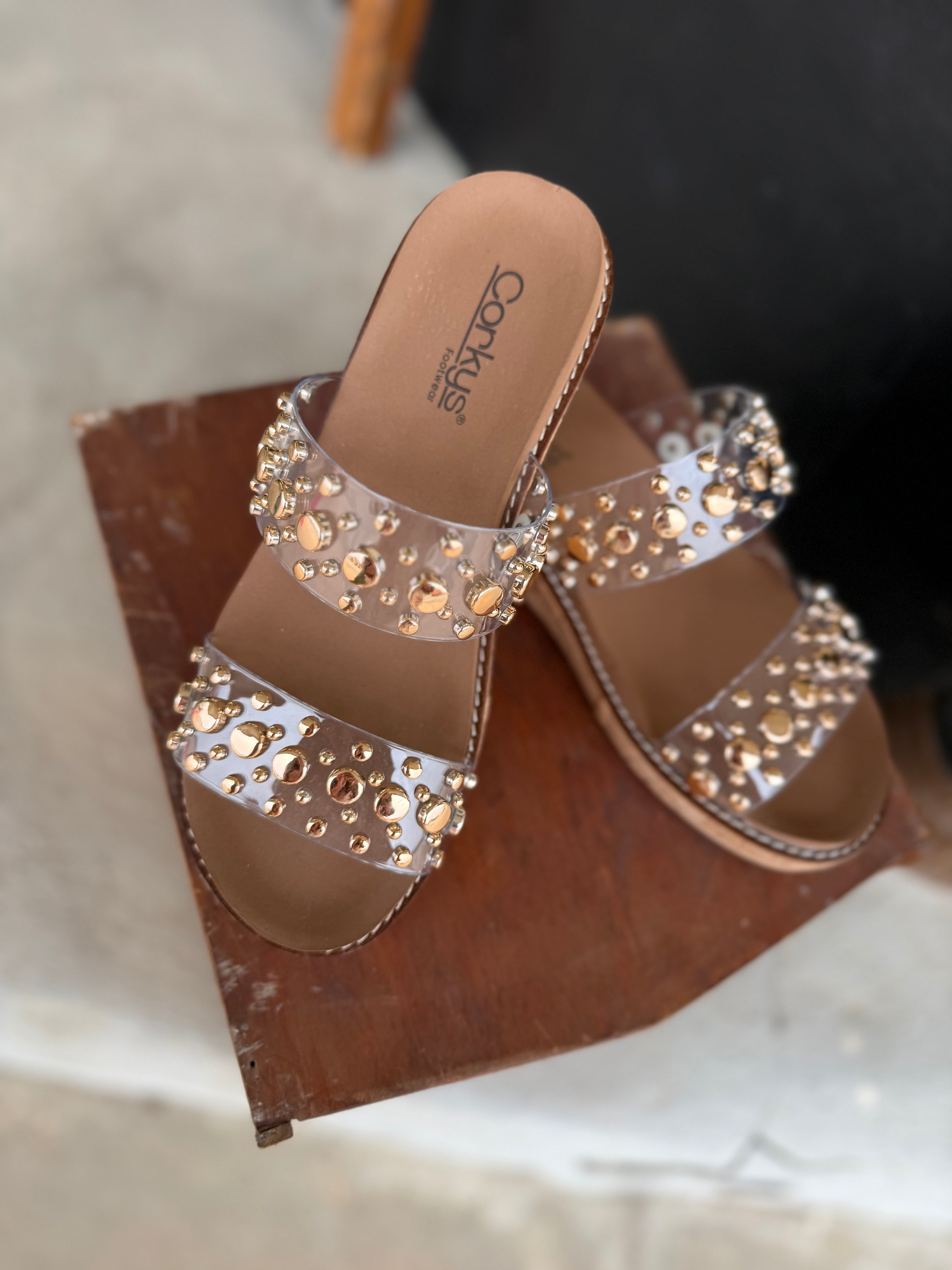 Corky's Yes Please - Clear with Studs