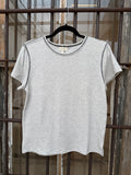 The Go-To Grey Knit Tee