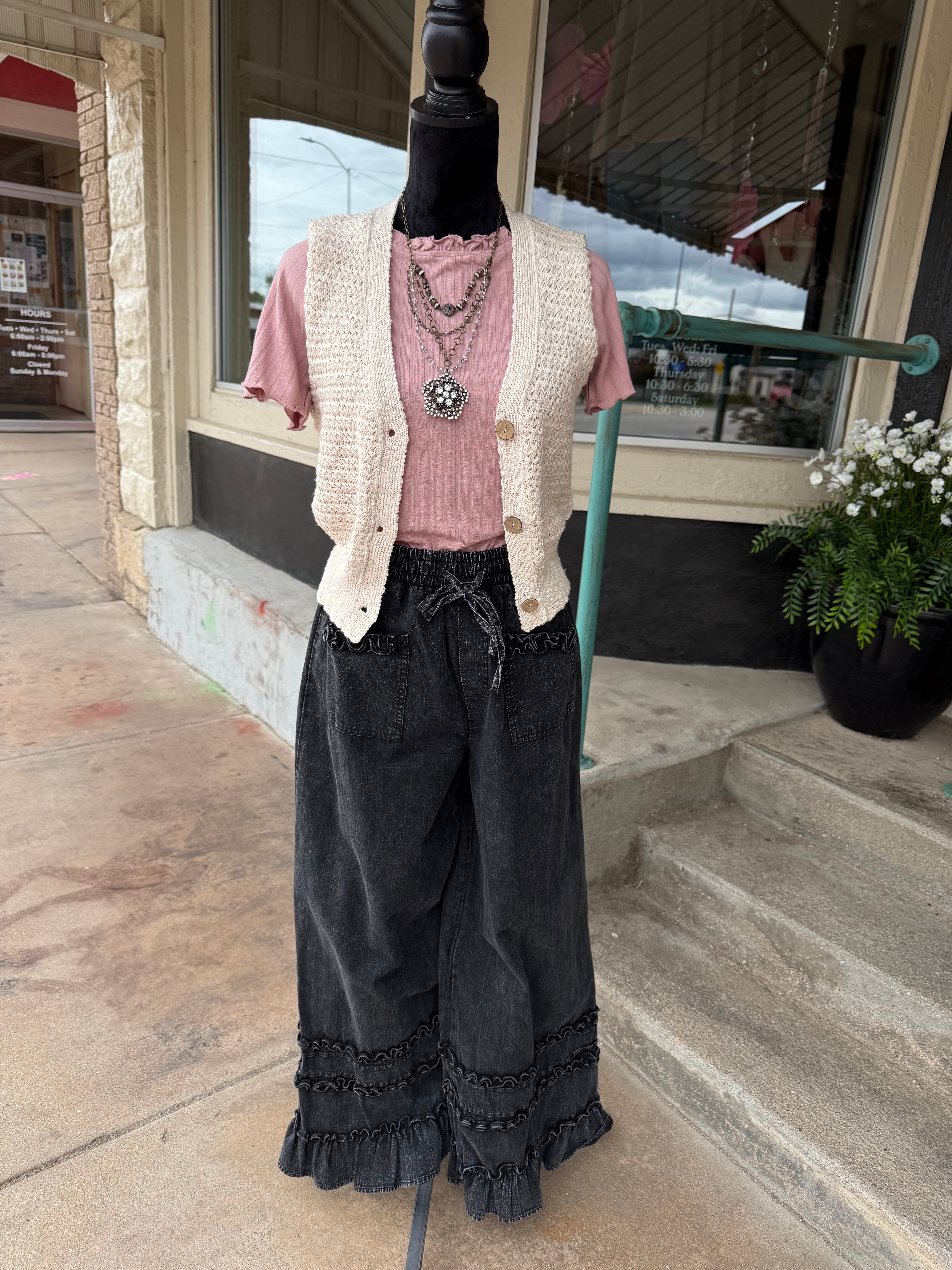 Soft Touch Ruffle Top