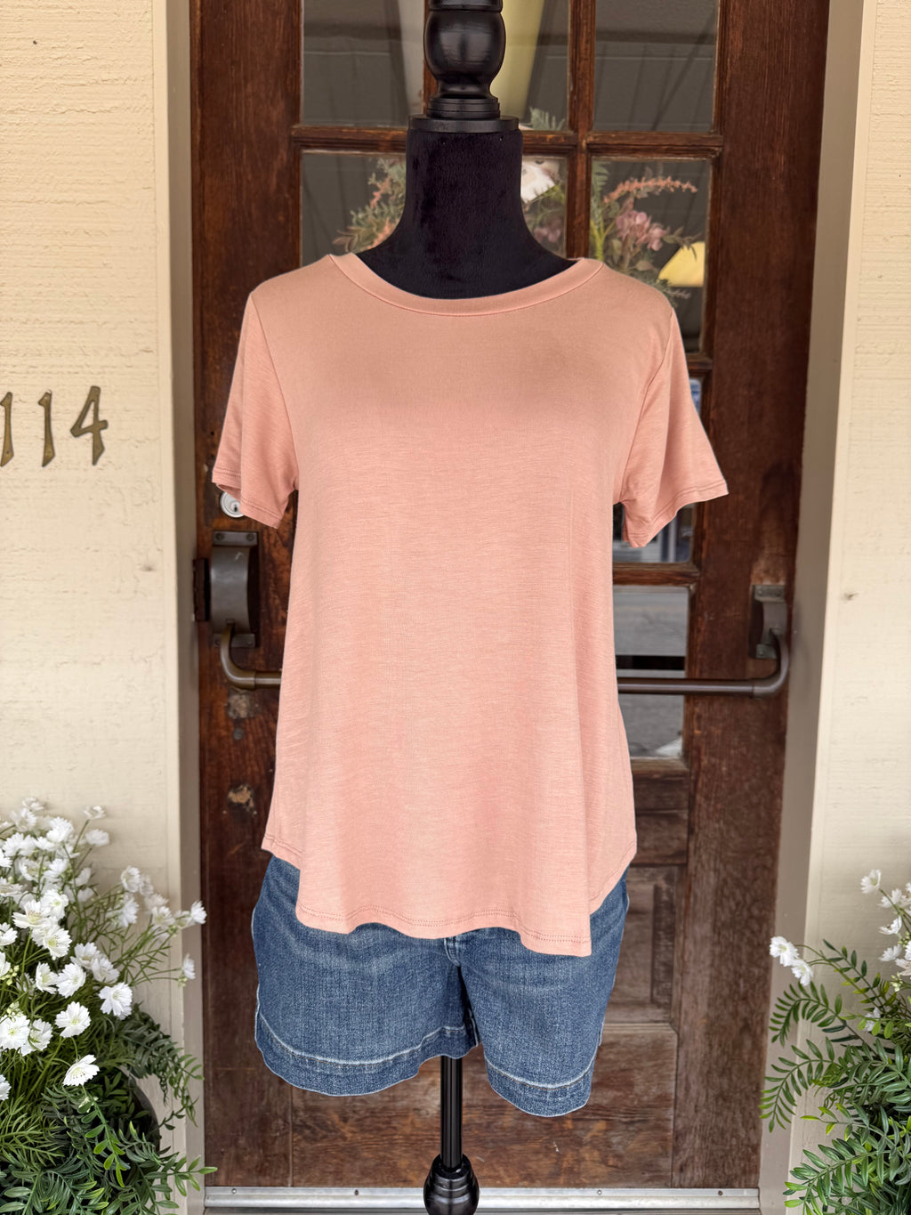 The Silo Soft Tee – Latte