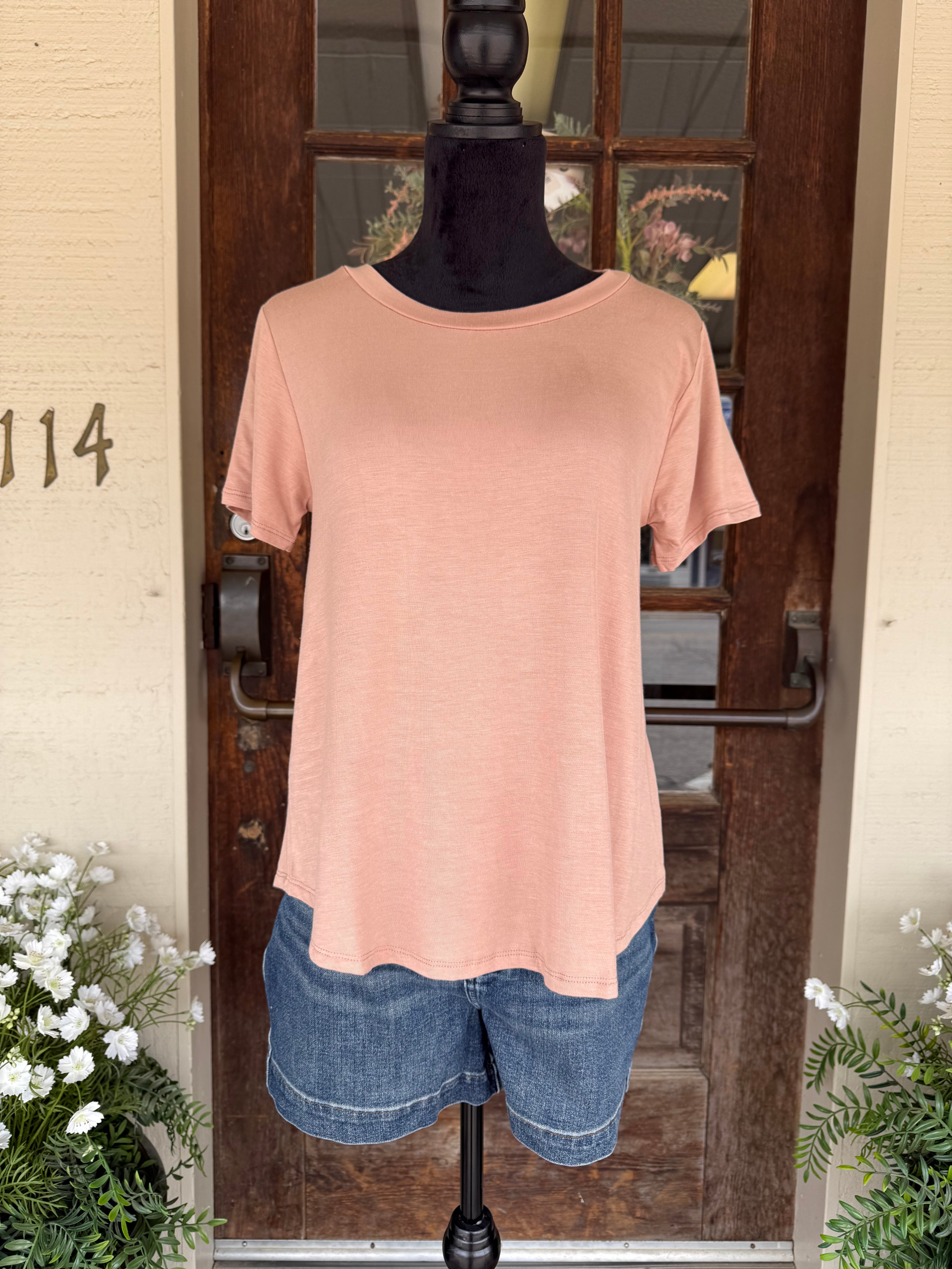 The Silo Soft Tee – Latte