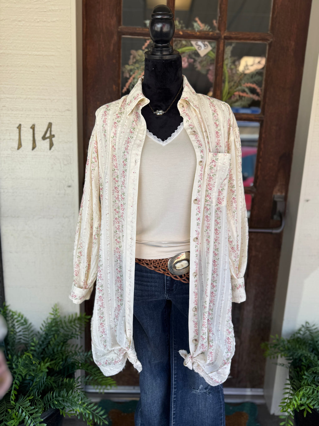 Baby Blossom Boyfriend Shirt