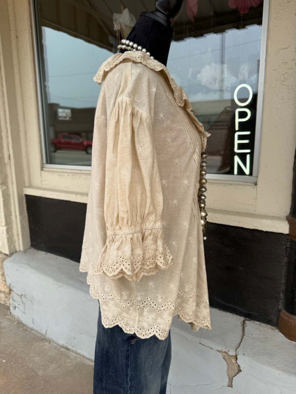 Always Yours Linen Top