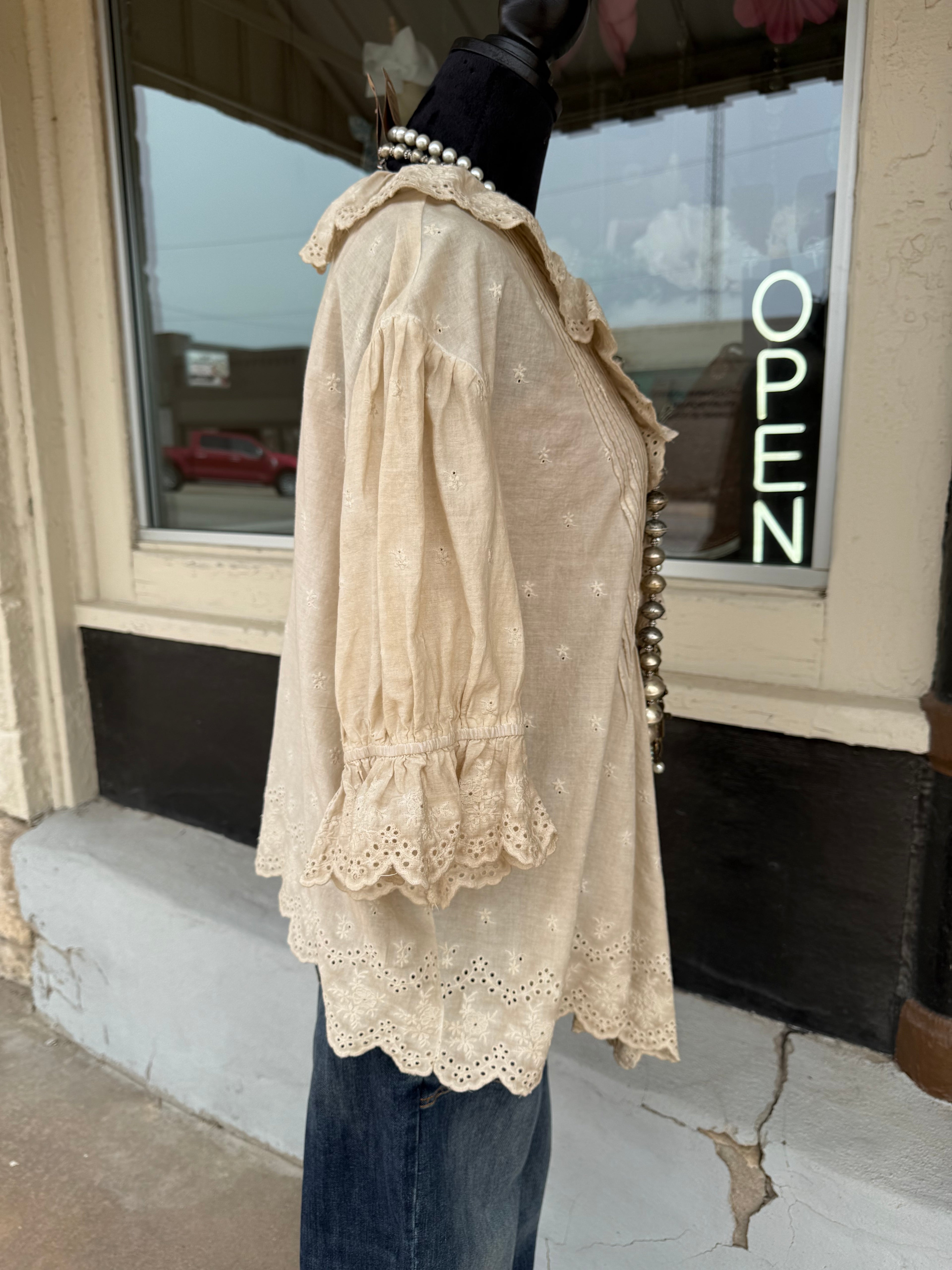 Always Yours Linen Top