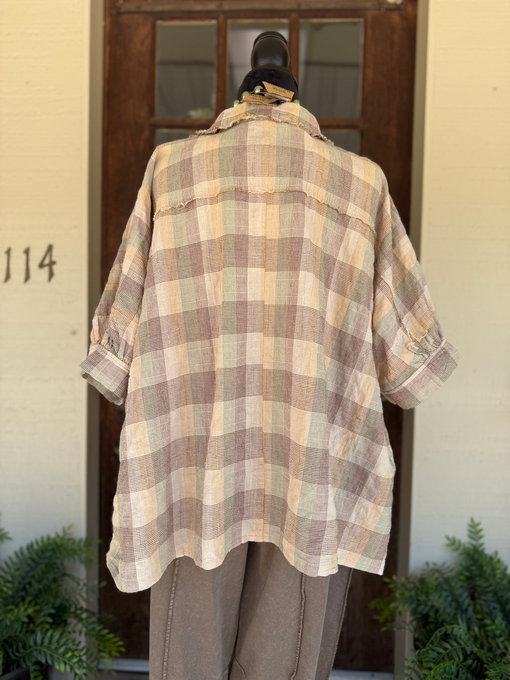 Golden Daisy Patch Top