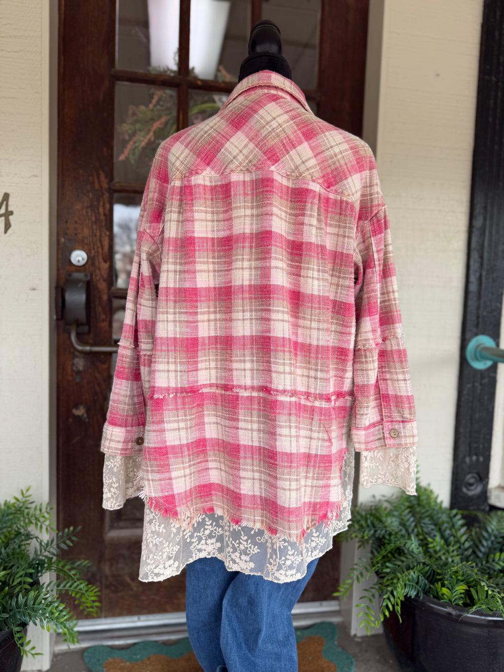 Rosewood Plaid Shacket