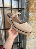 Corky’s Camel Faux Suede Me Time