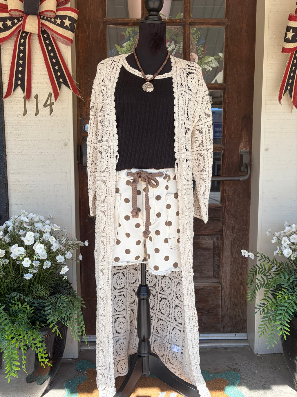 Cocoa Dot Shorts