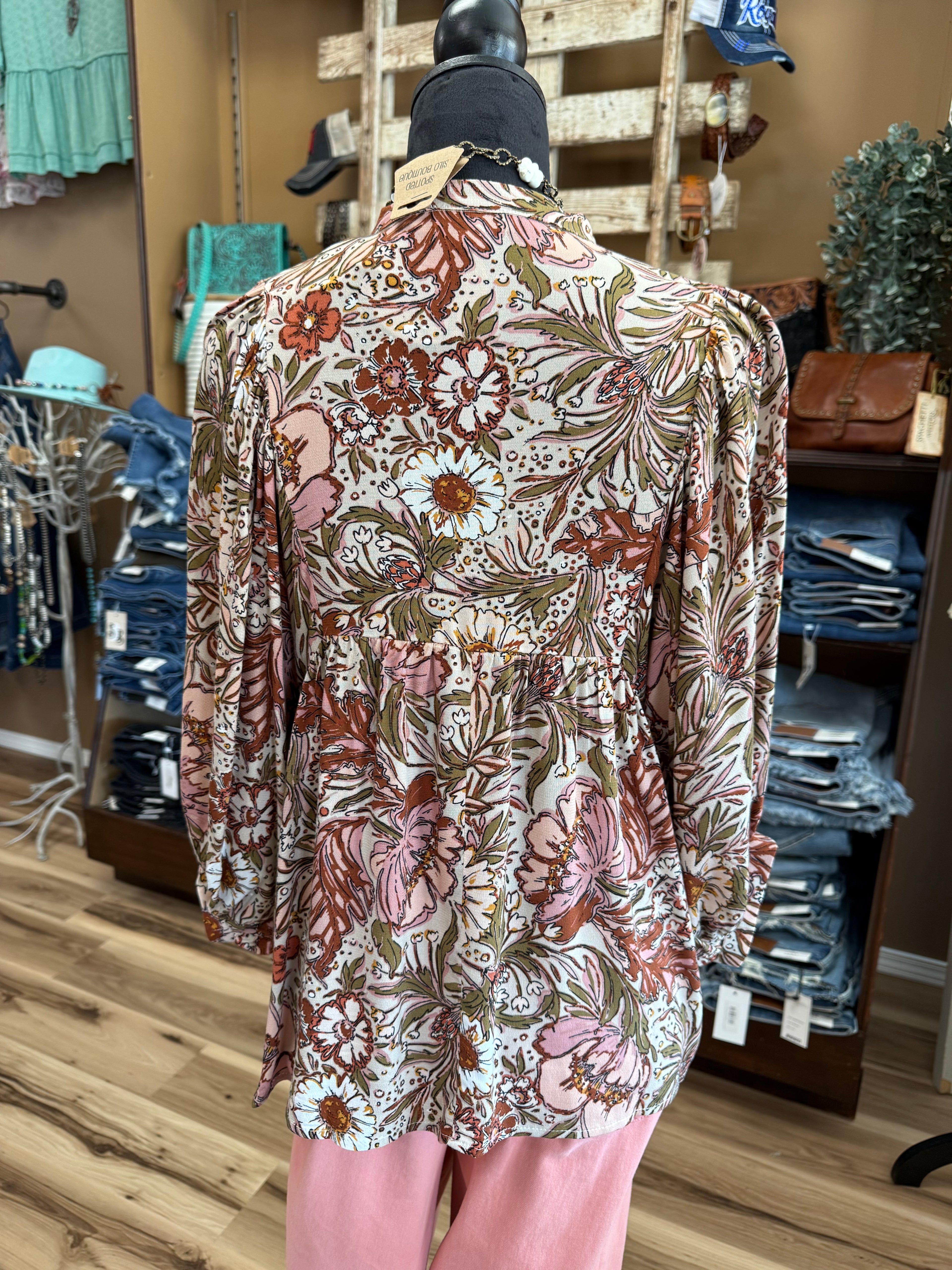 Desert Wildflower Blouse