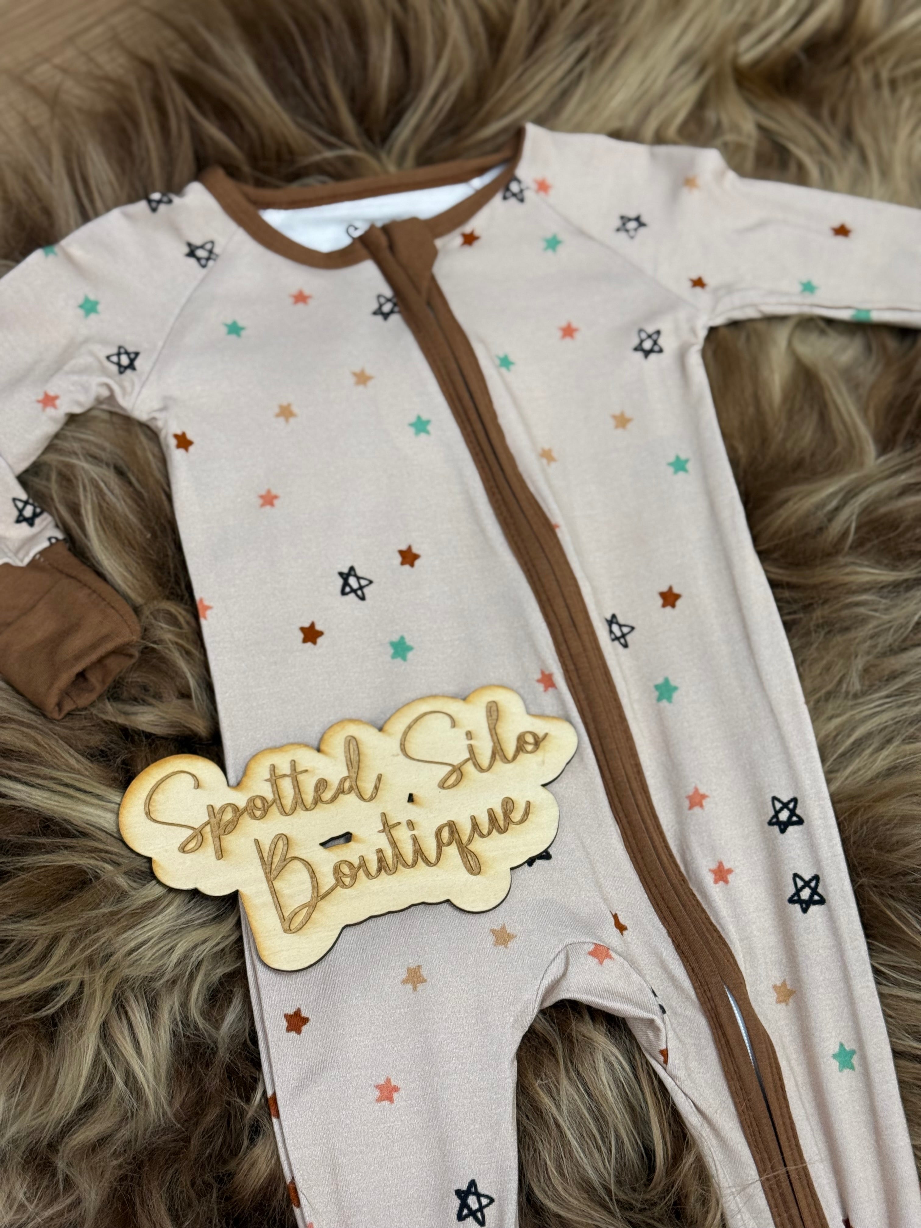 Bamboo Zippy - Boho Star Dreams