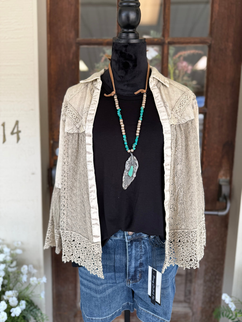 Drift Away Lace Shrug