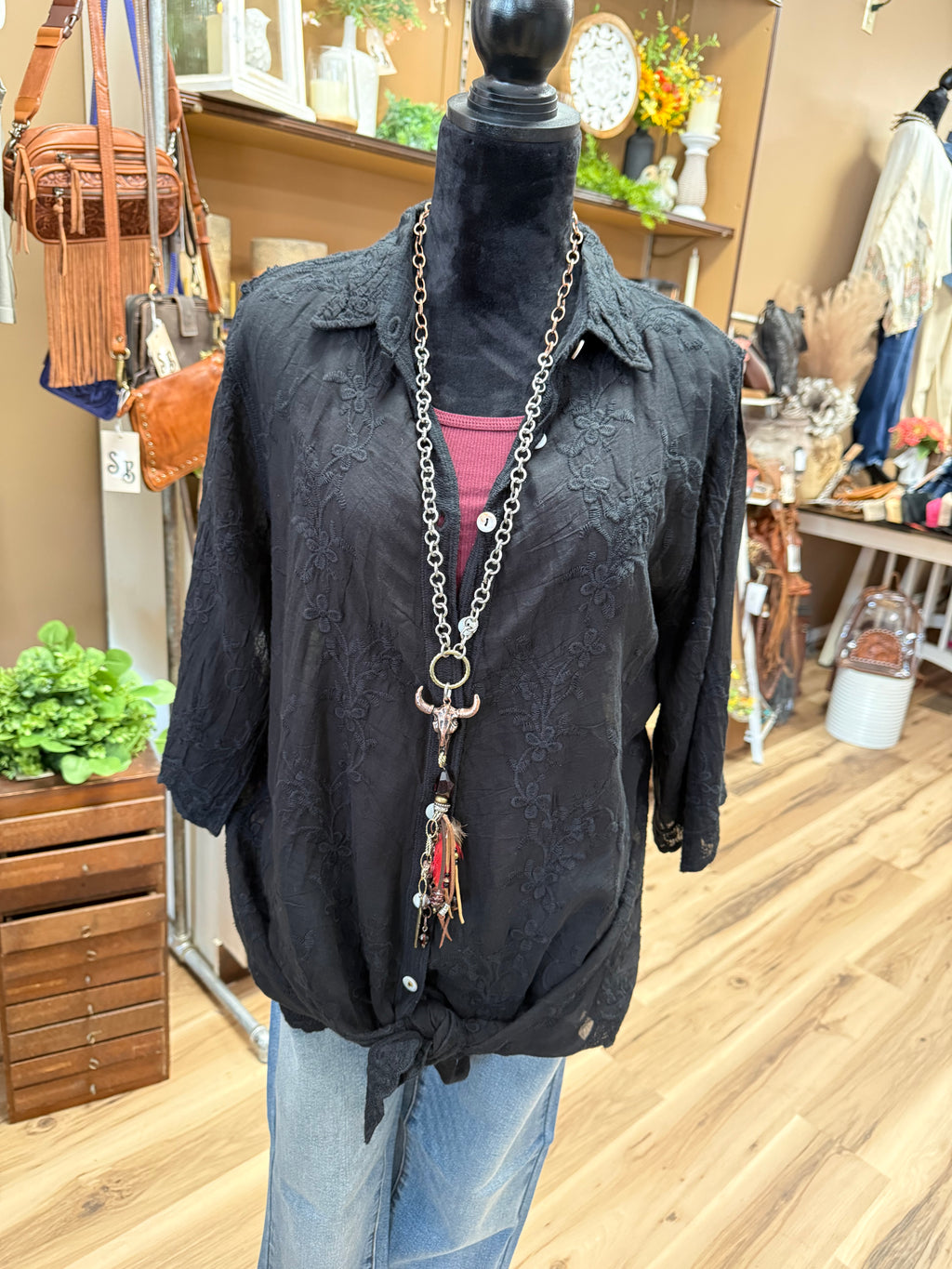 Black Dahlia Top