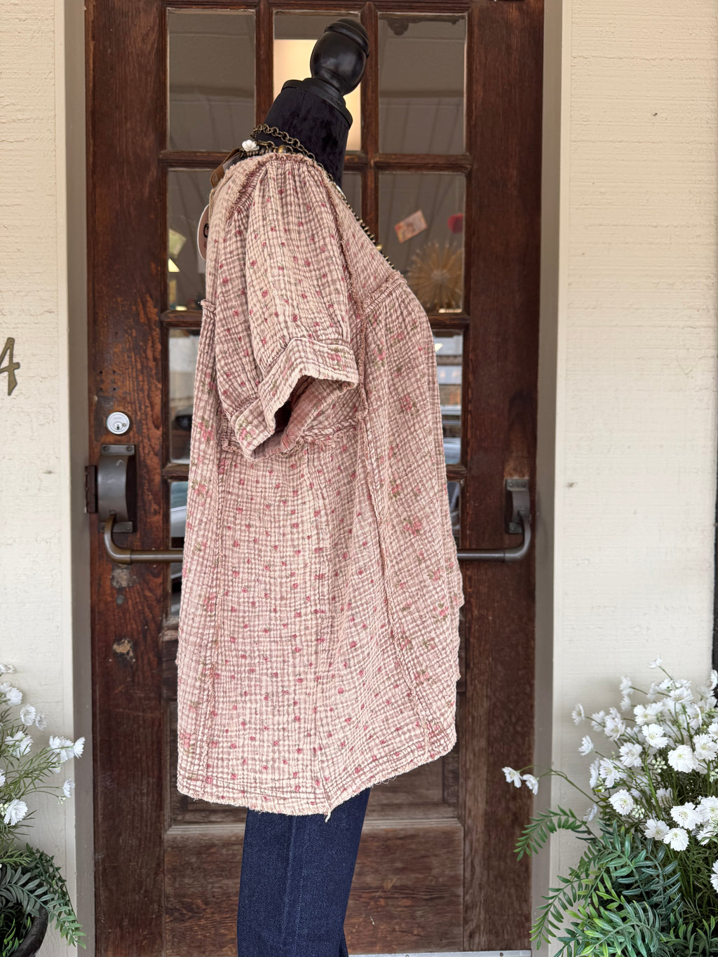 Rustic Romance Gauze Top