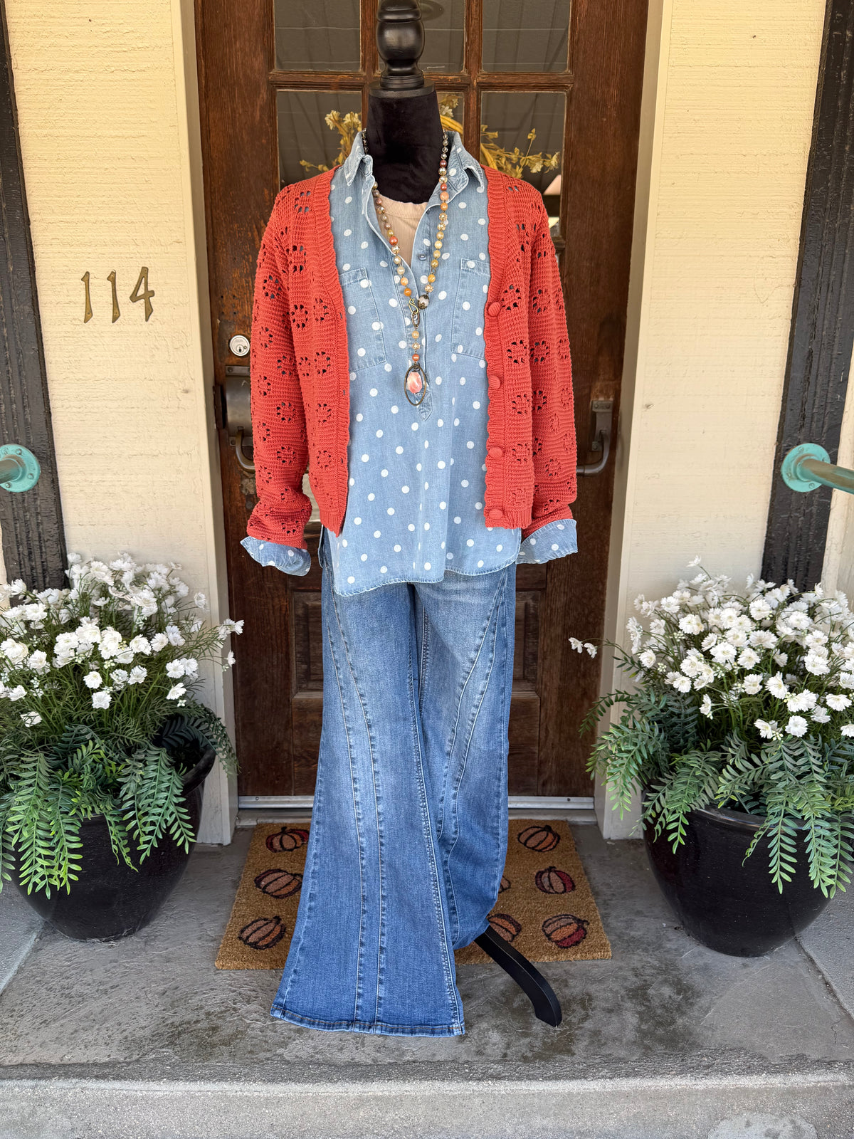 Cinnamon Petals Cardigan