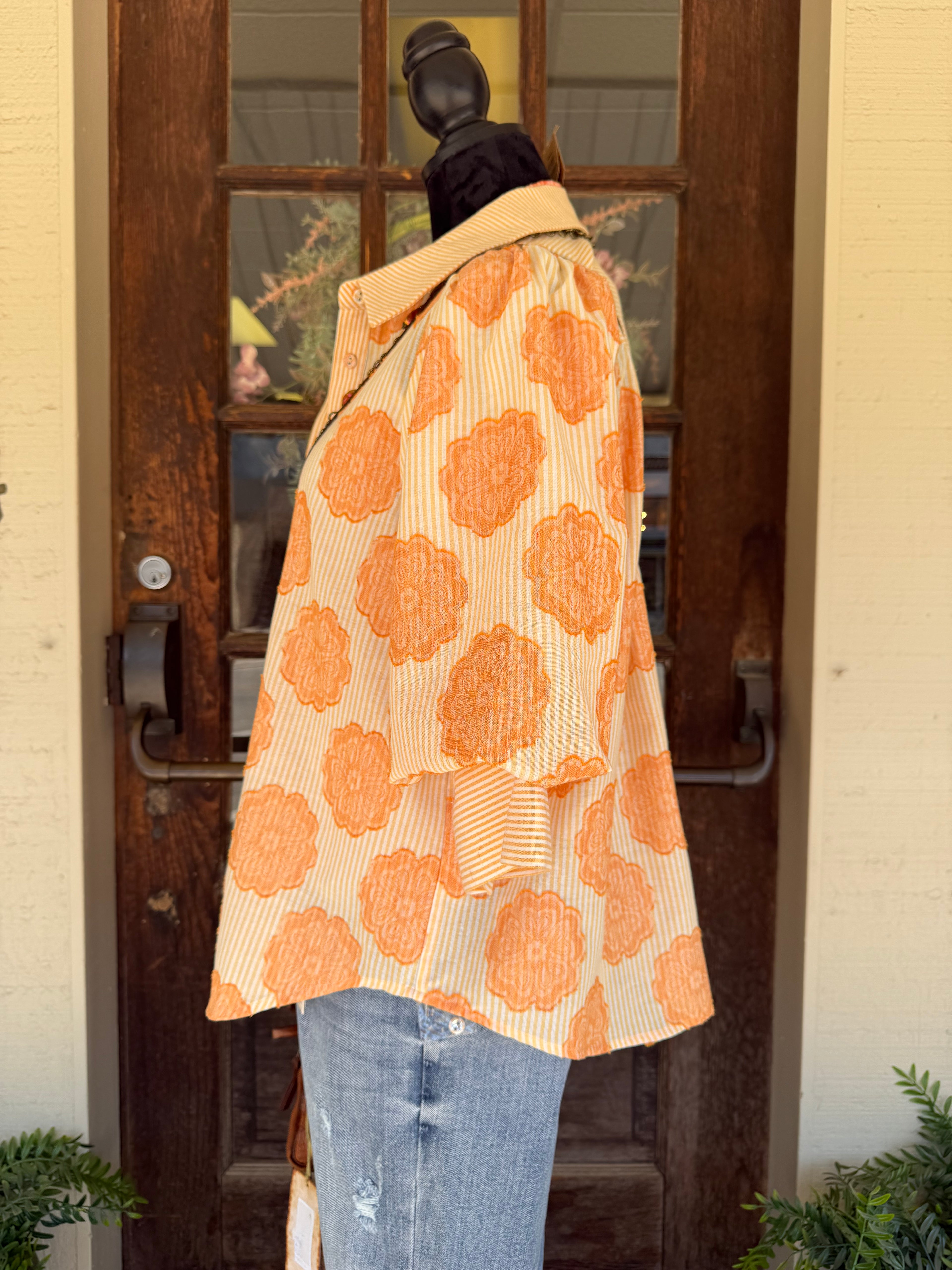Sweet Citrus Bloom Top