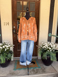 Golden Hour Embroidered Blouse