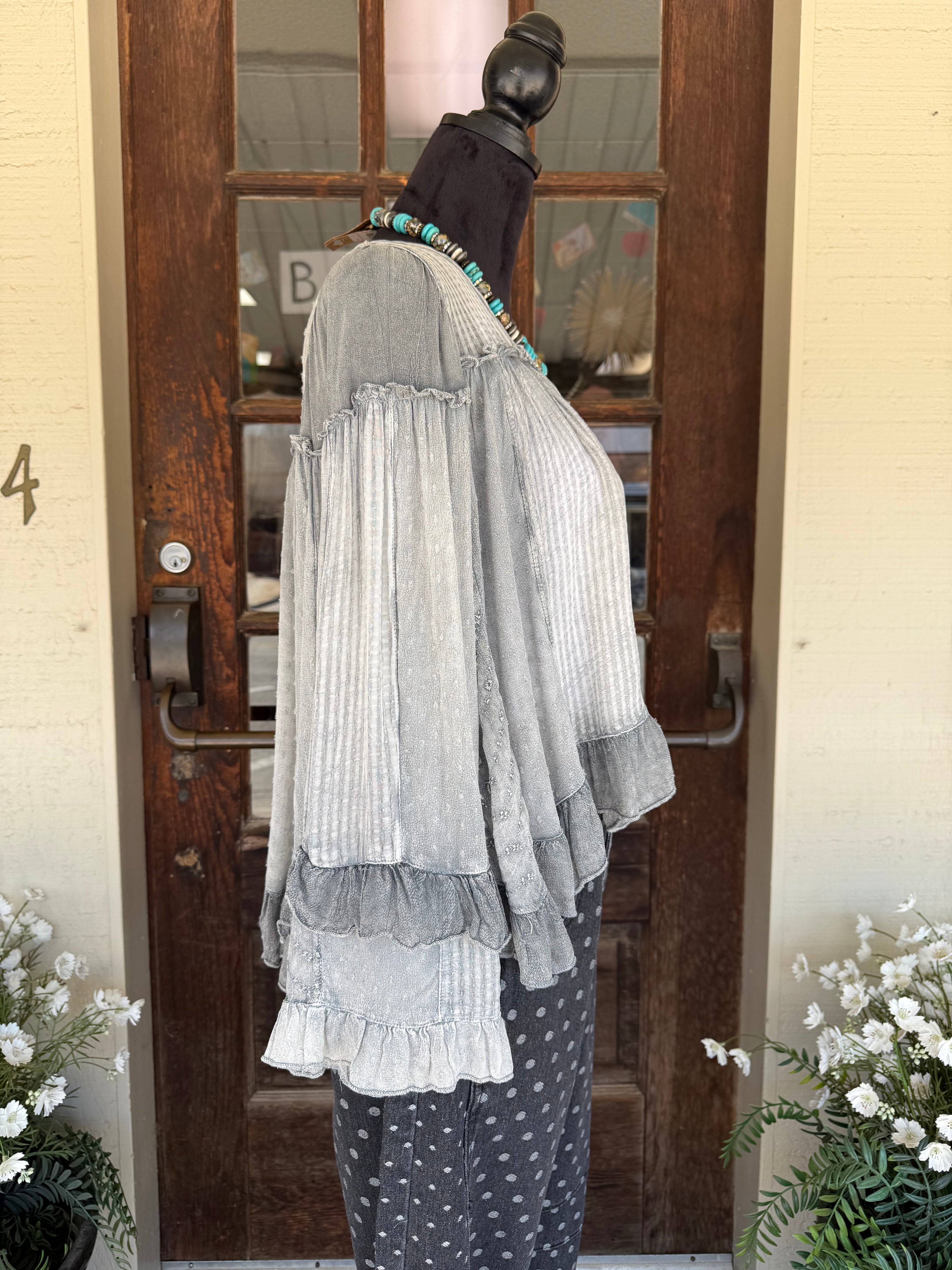 Softly Said Ruffle Top