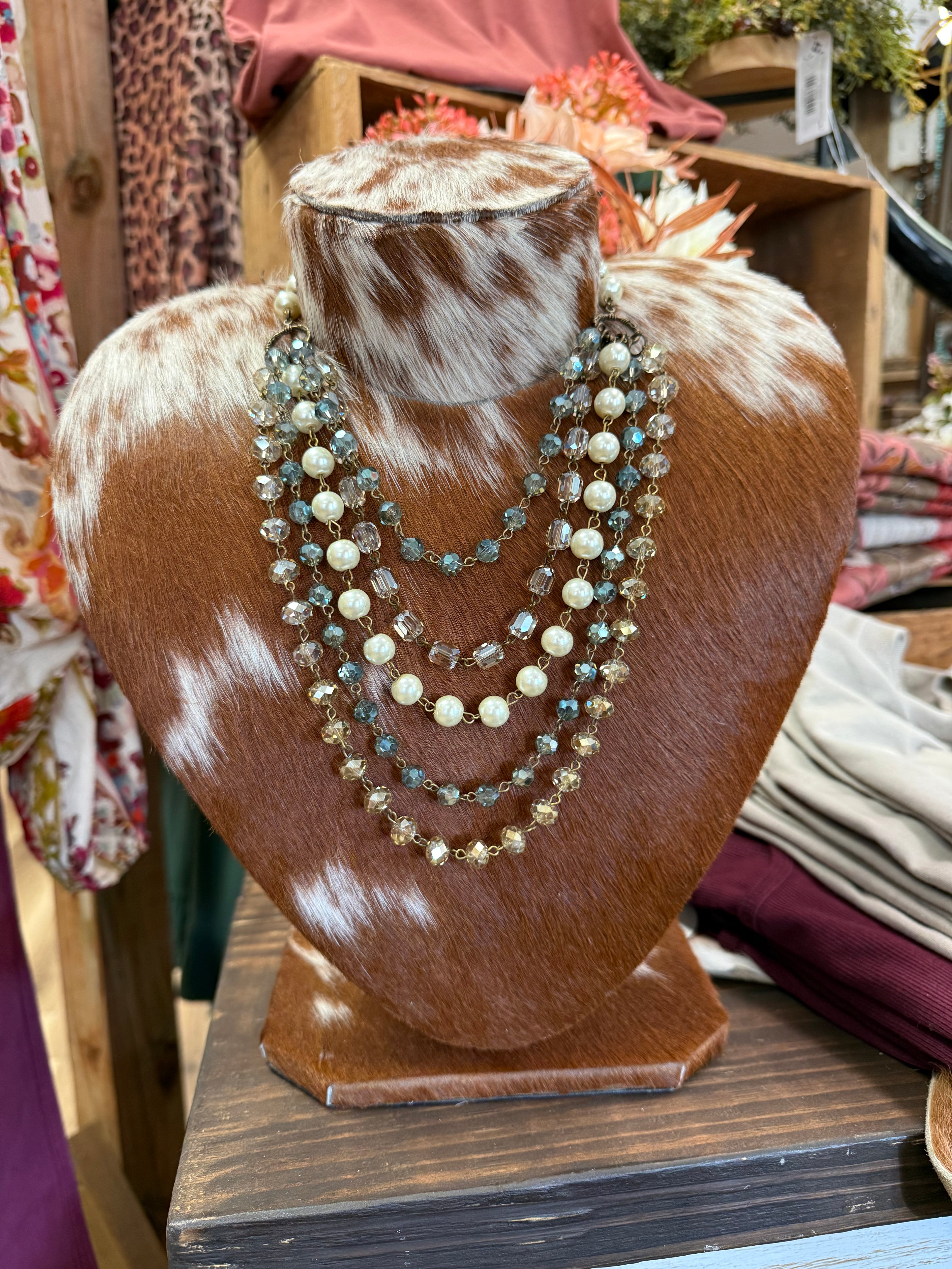 Denim Gypsy Necklace