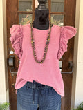 Pretty in Mauve Top
