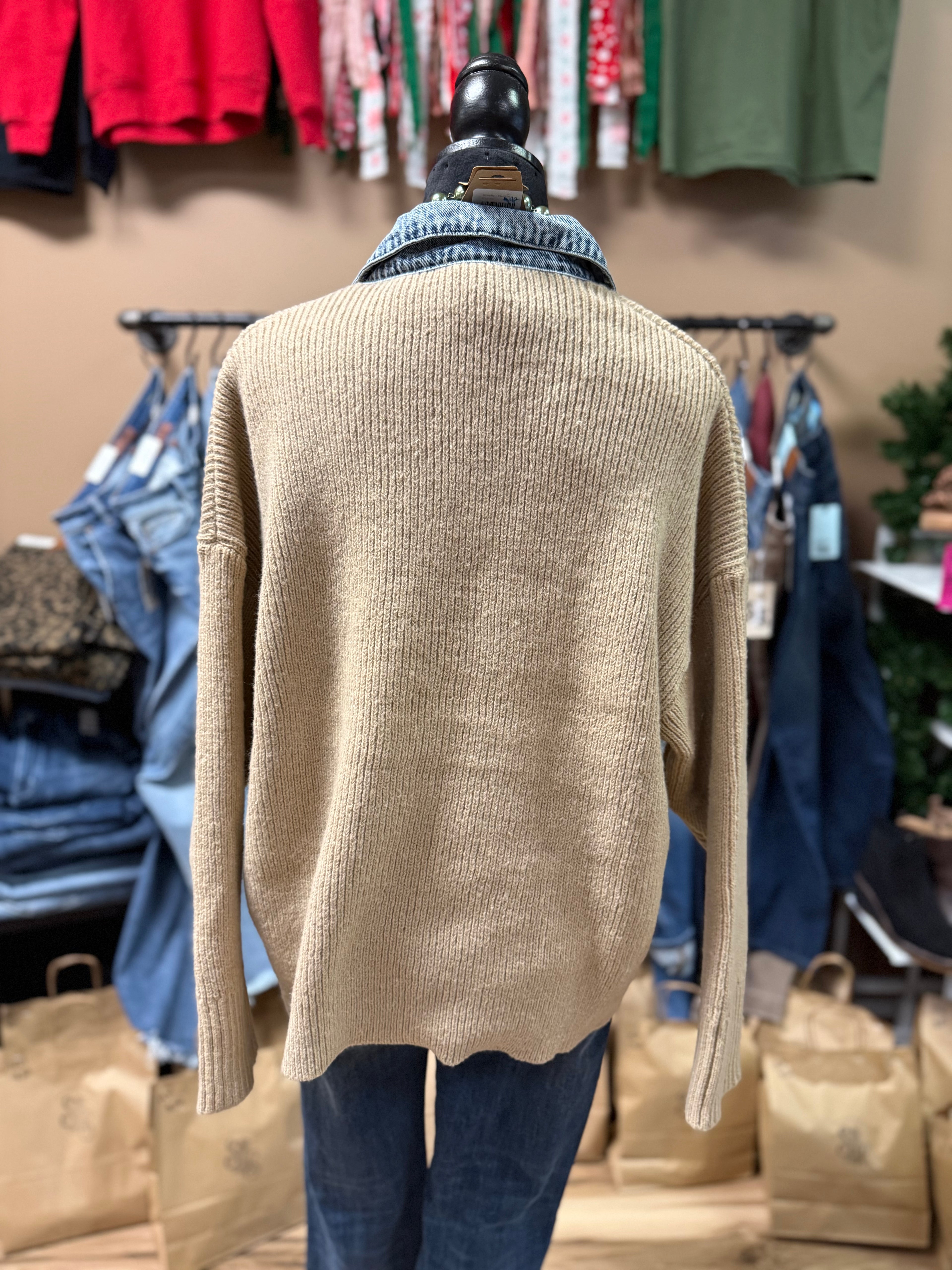 Rustic Ridge Sweater