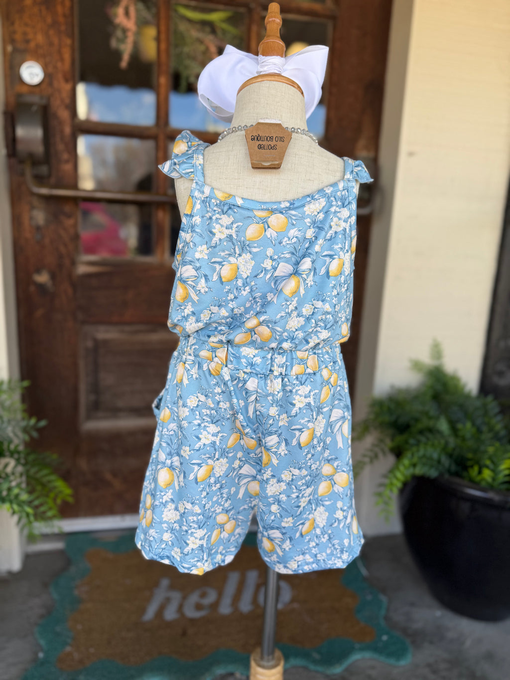 Lemon Grove Girls Romper