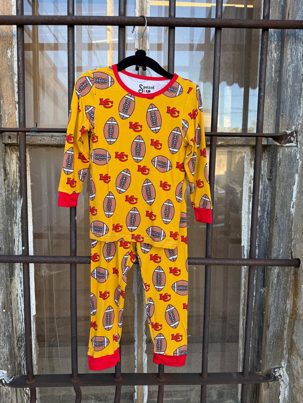 KC Game Day Gold Bamboo Set