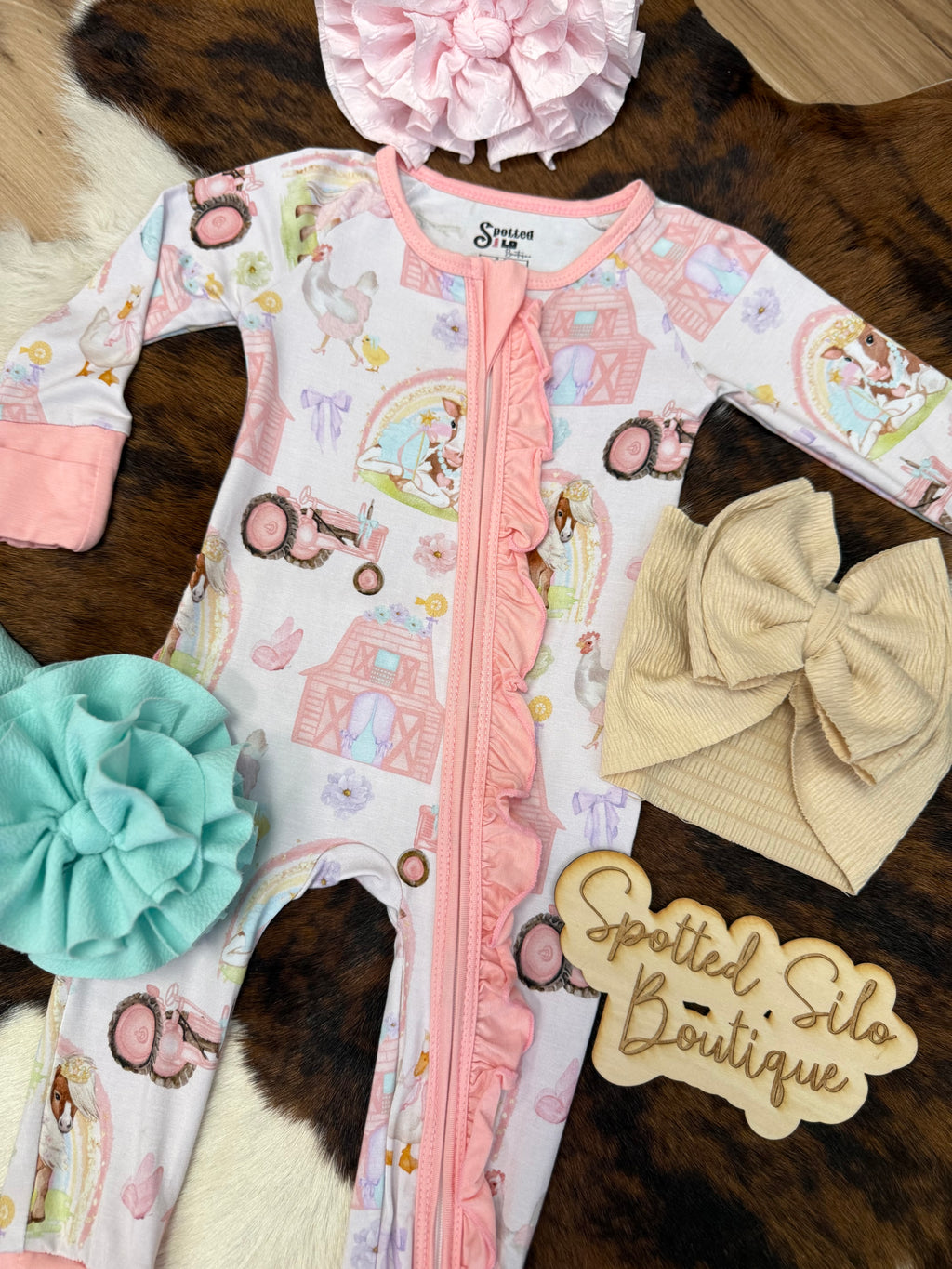 Royal Barnyard Bamboo Zippy