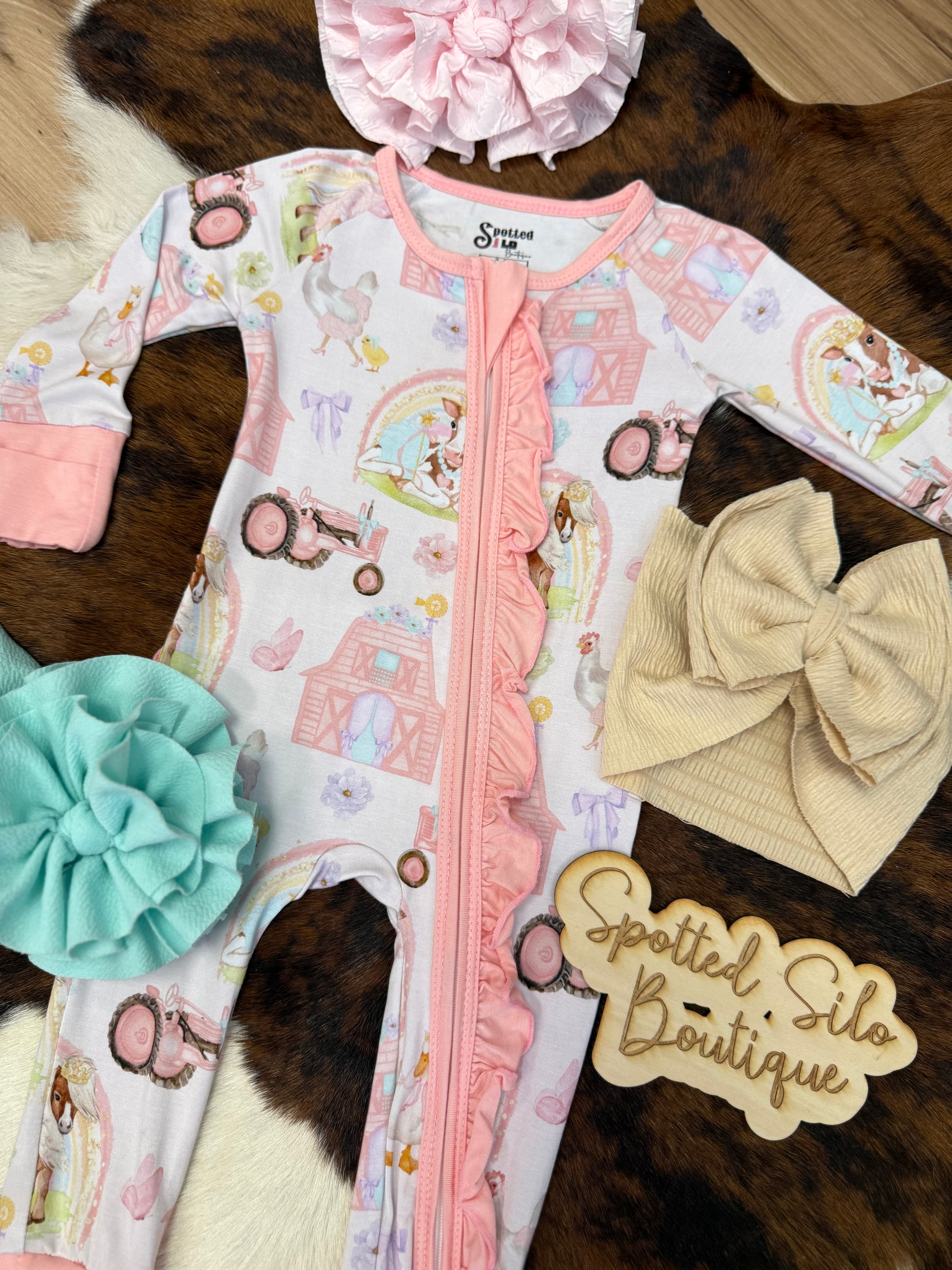 Royal Barnyard Bamboo Zippy