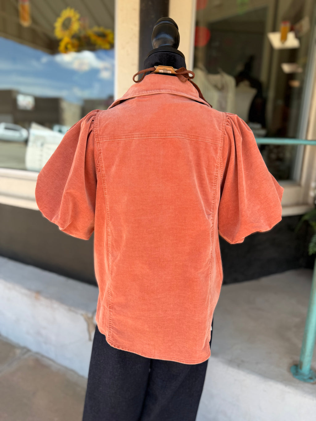Rust & Roam Corduroy Blouse