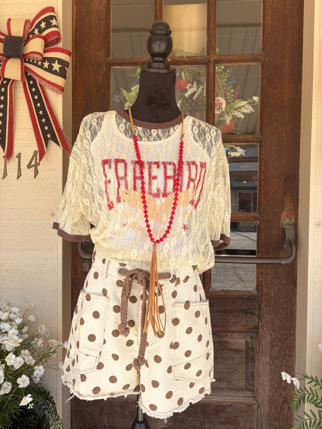 Cocoa Dot Shorts