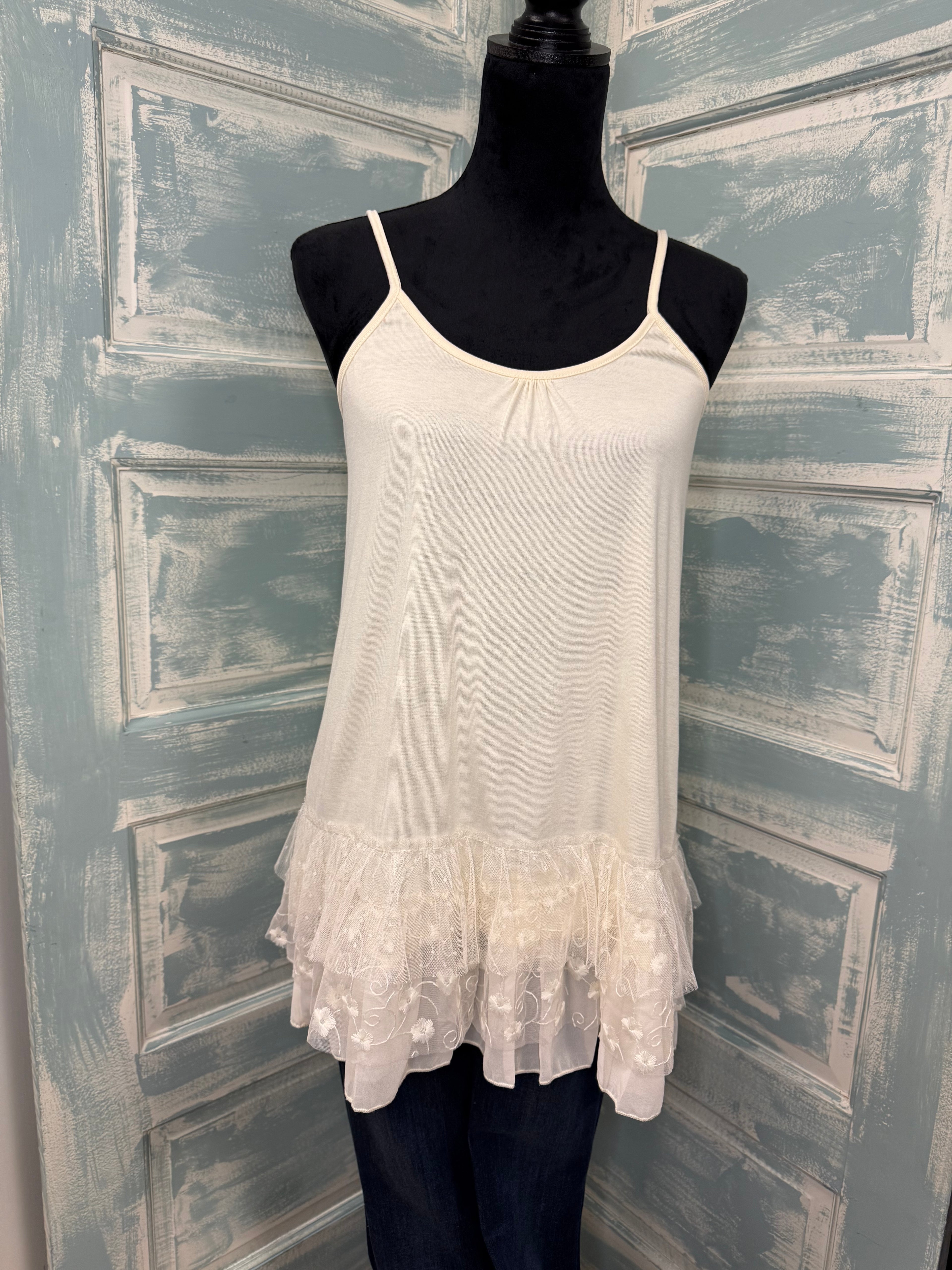 Lace Luxe Tank Extender