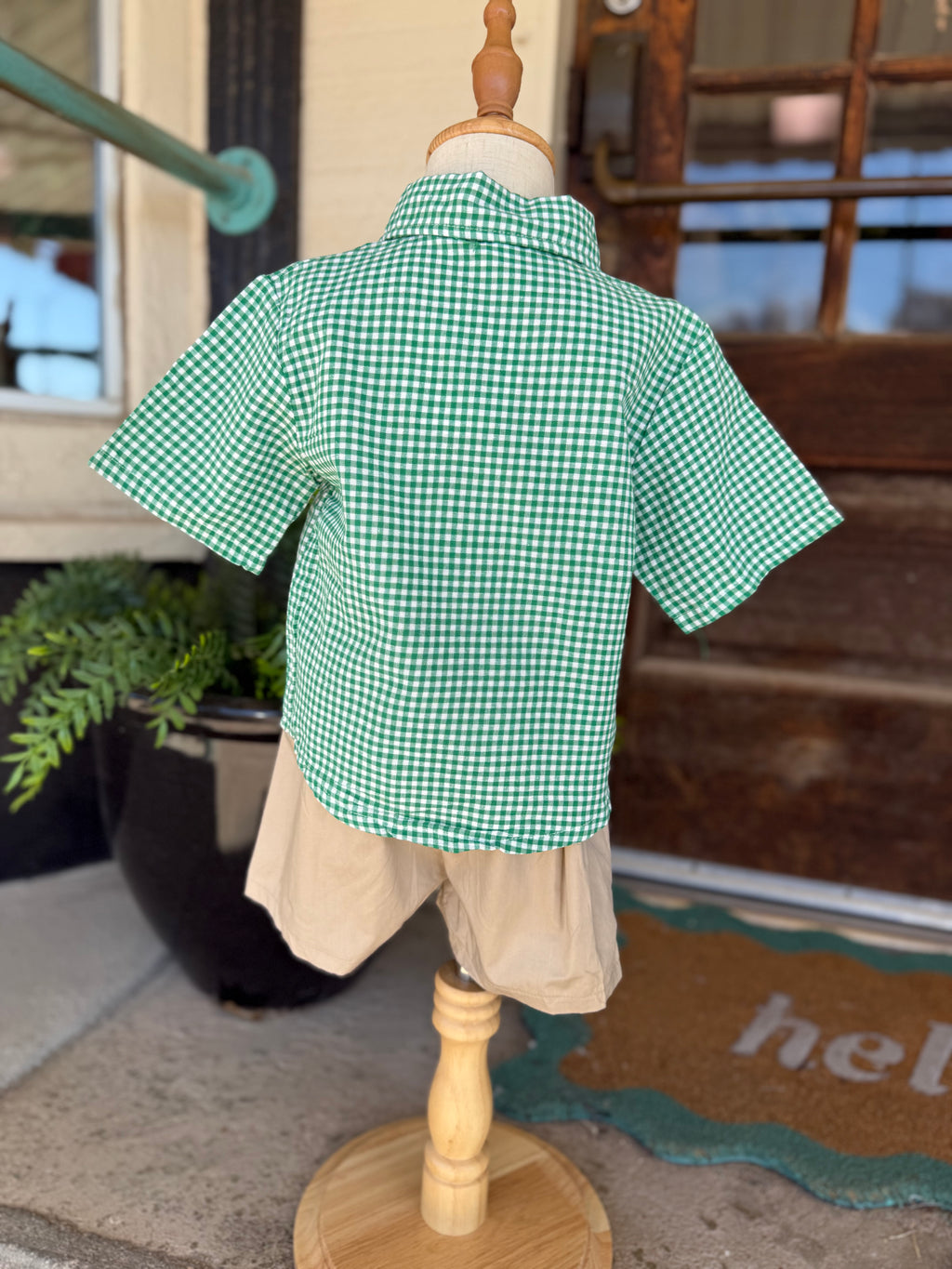 Colby Collared Shirt Set