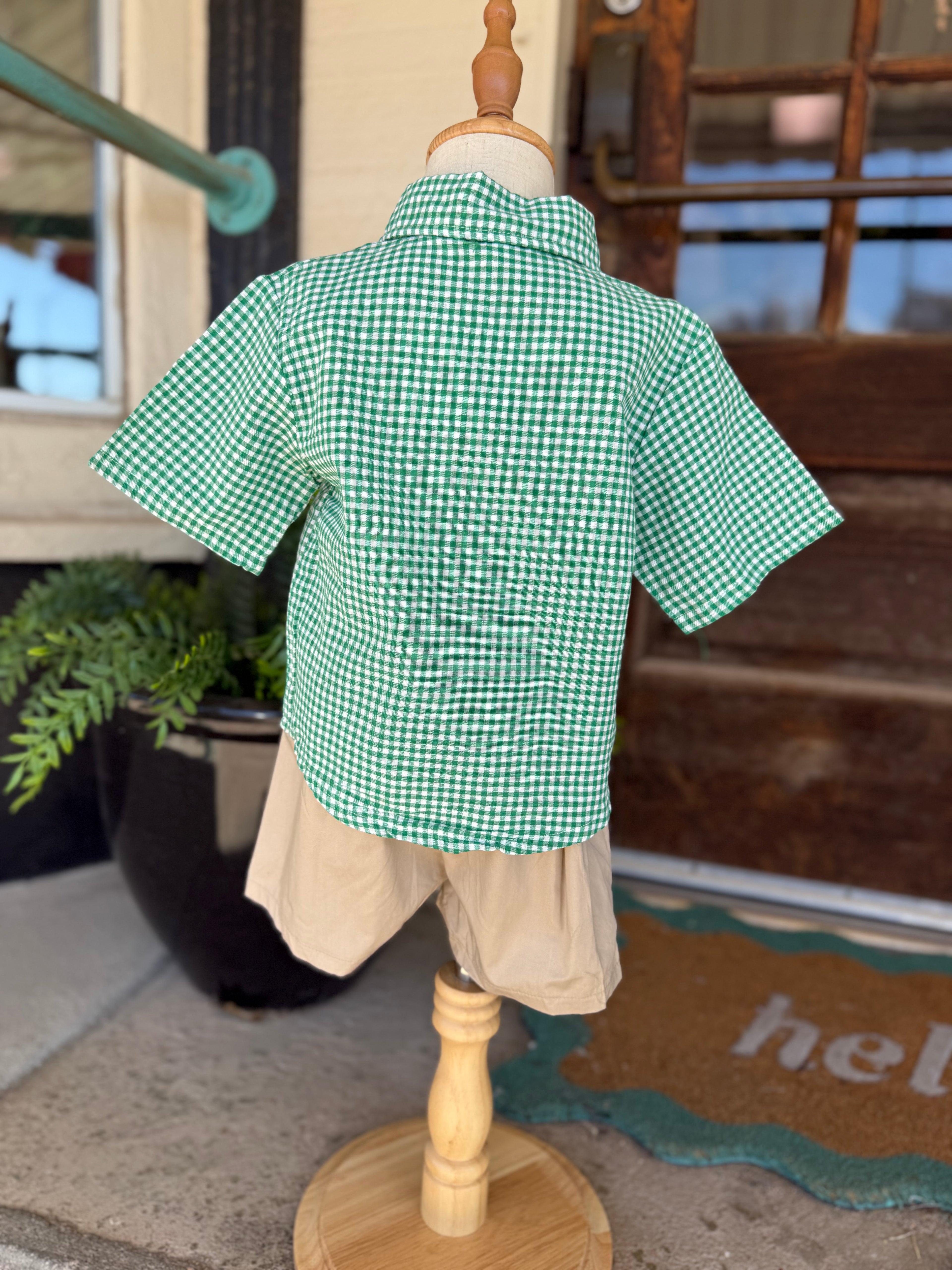 Colby Collared Shirt Set