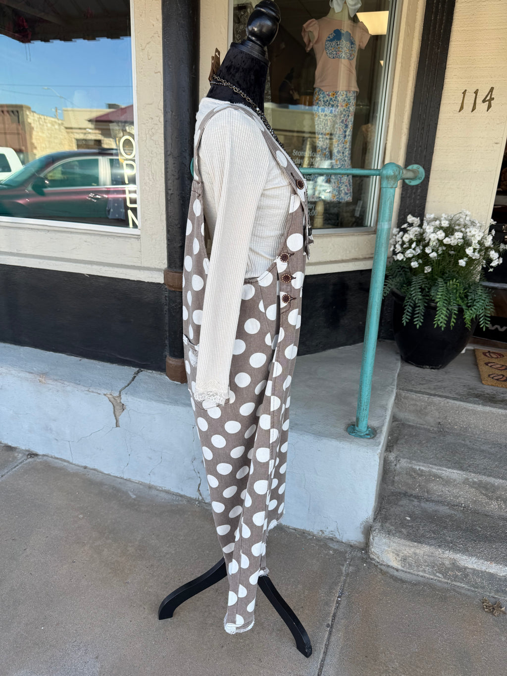 Dotty About You Overalls