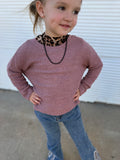 Rosy Days Waffle Tunic