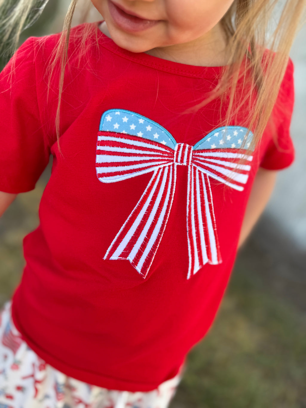 Little Miss Bows & Stripes Set