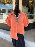 Rust & Roam Corduroy Blouse