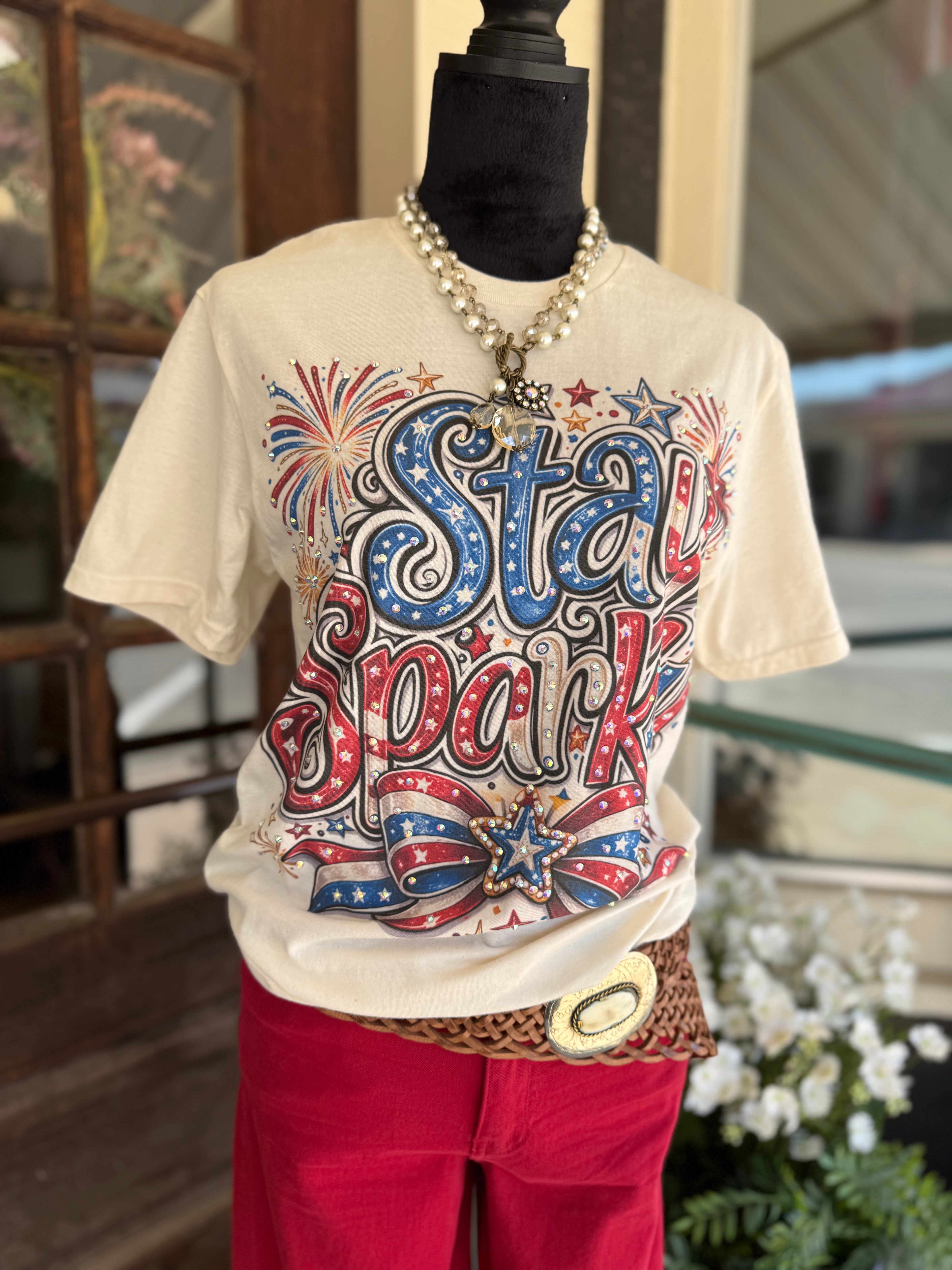 Stay Sparkly USA Tee