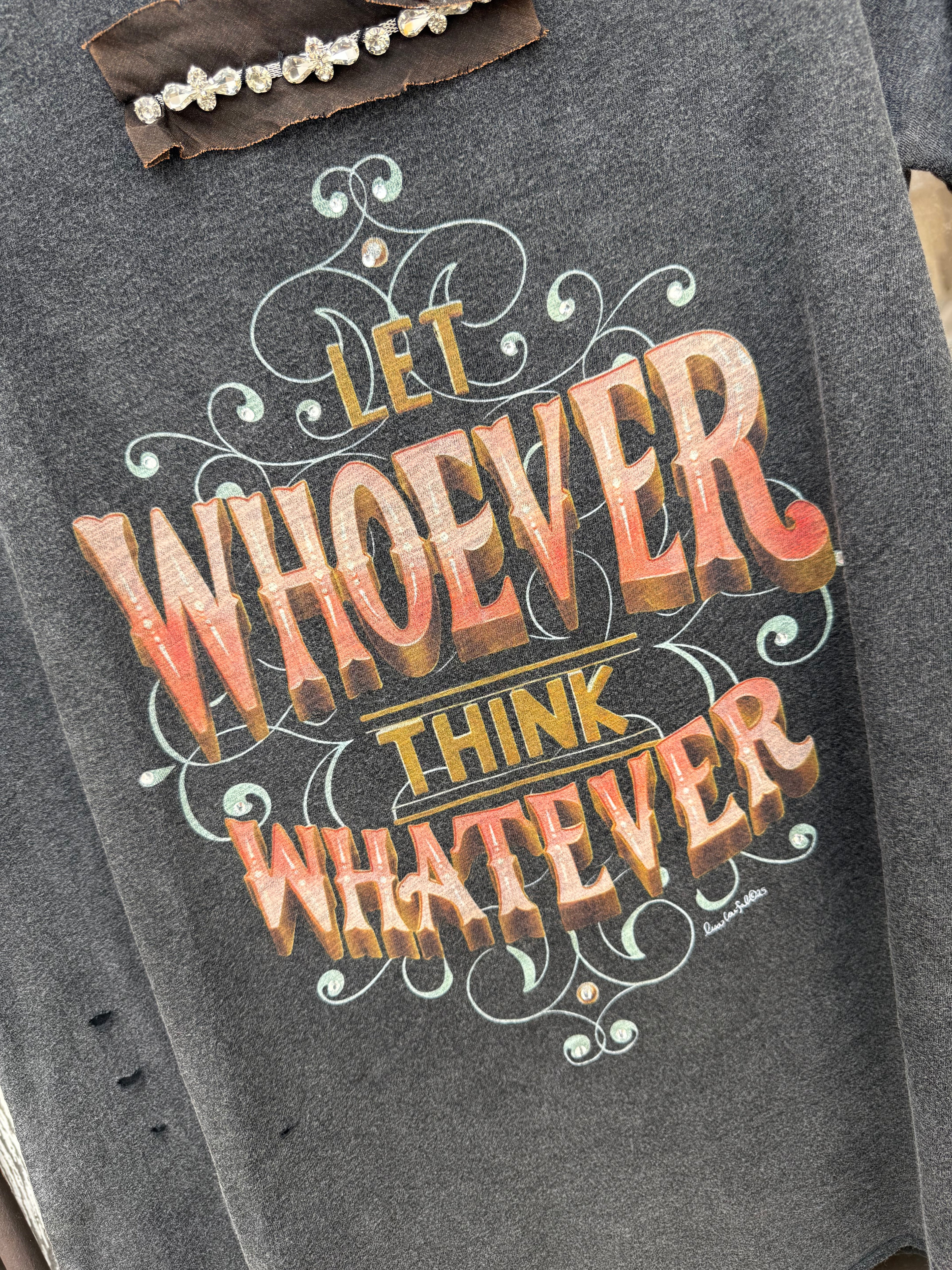 Let Them Think Bling Tee