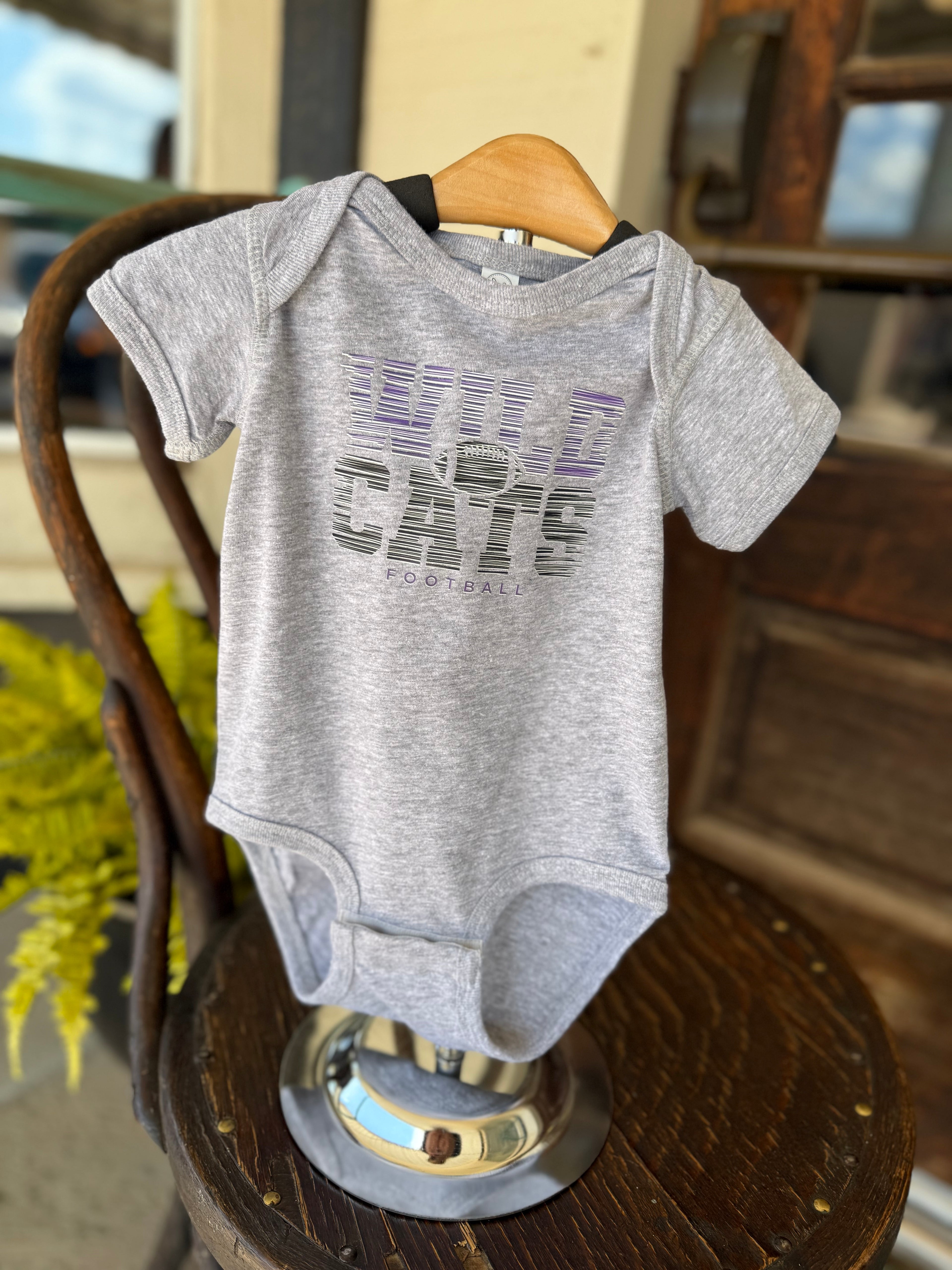 WC Football Onesie