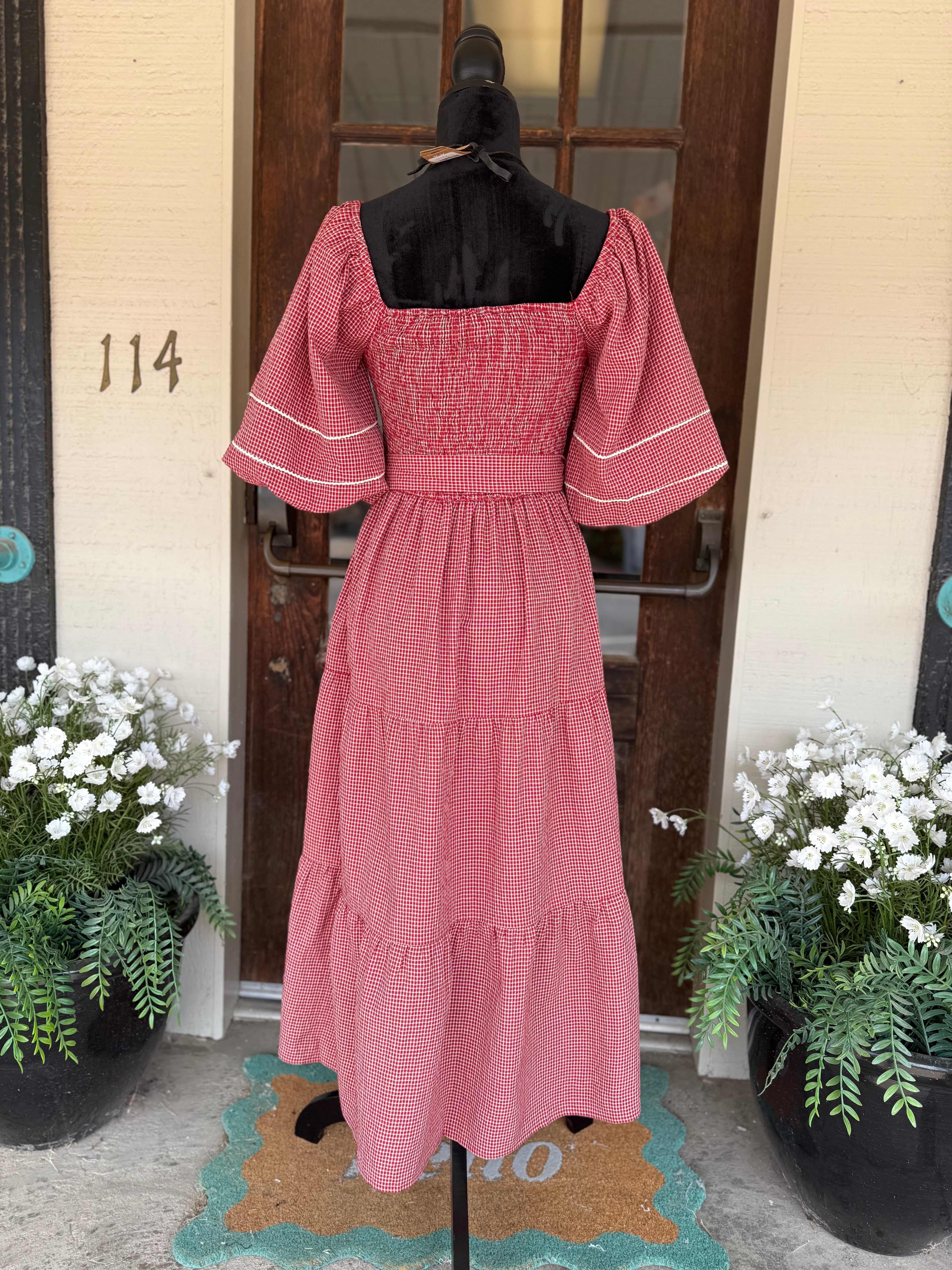 Apple Orchard Midi Dress