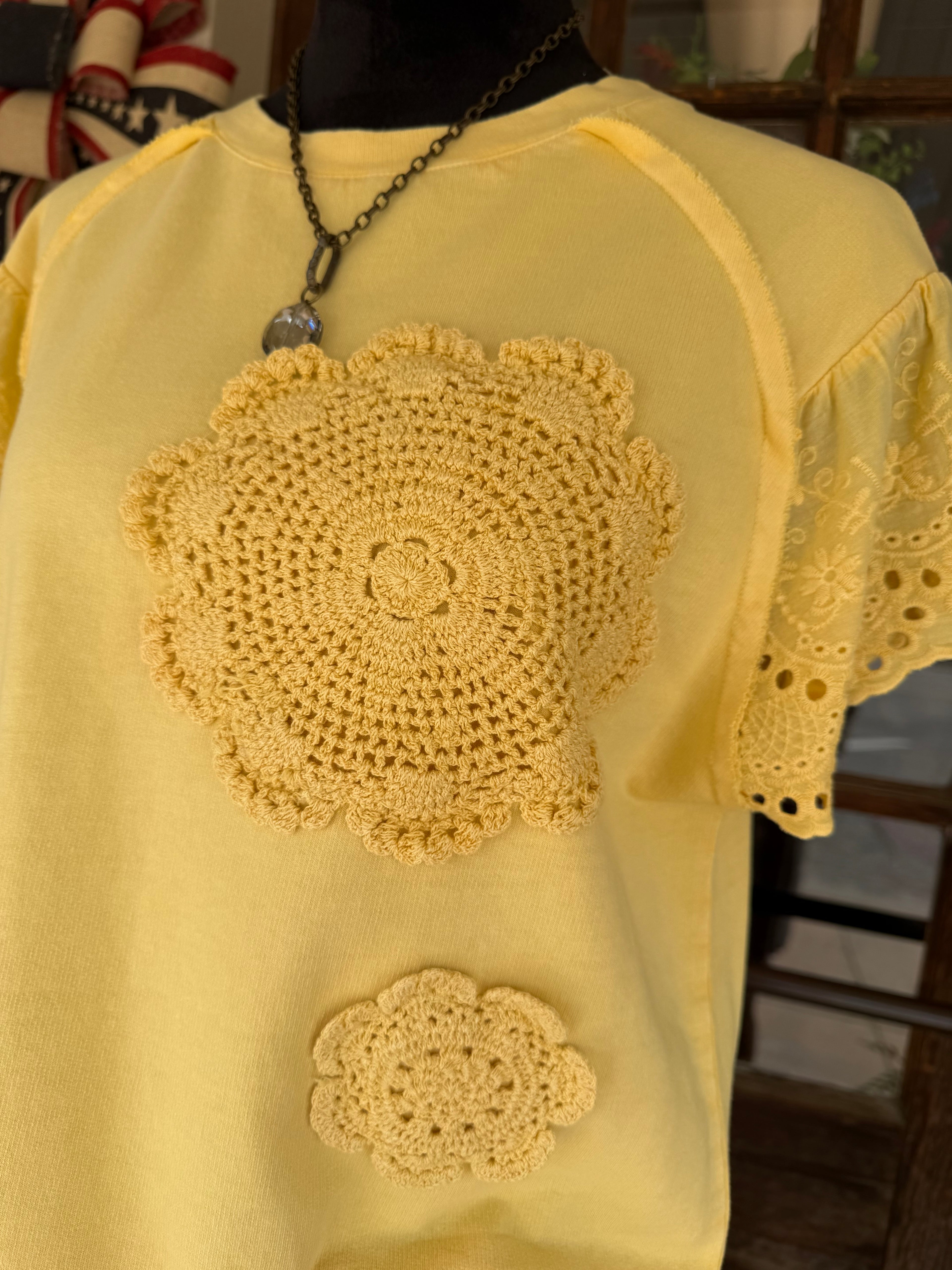 Happy Days Crochet Top