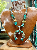 Desert Sky Turquoise Pendant Necklace