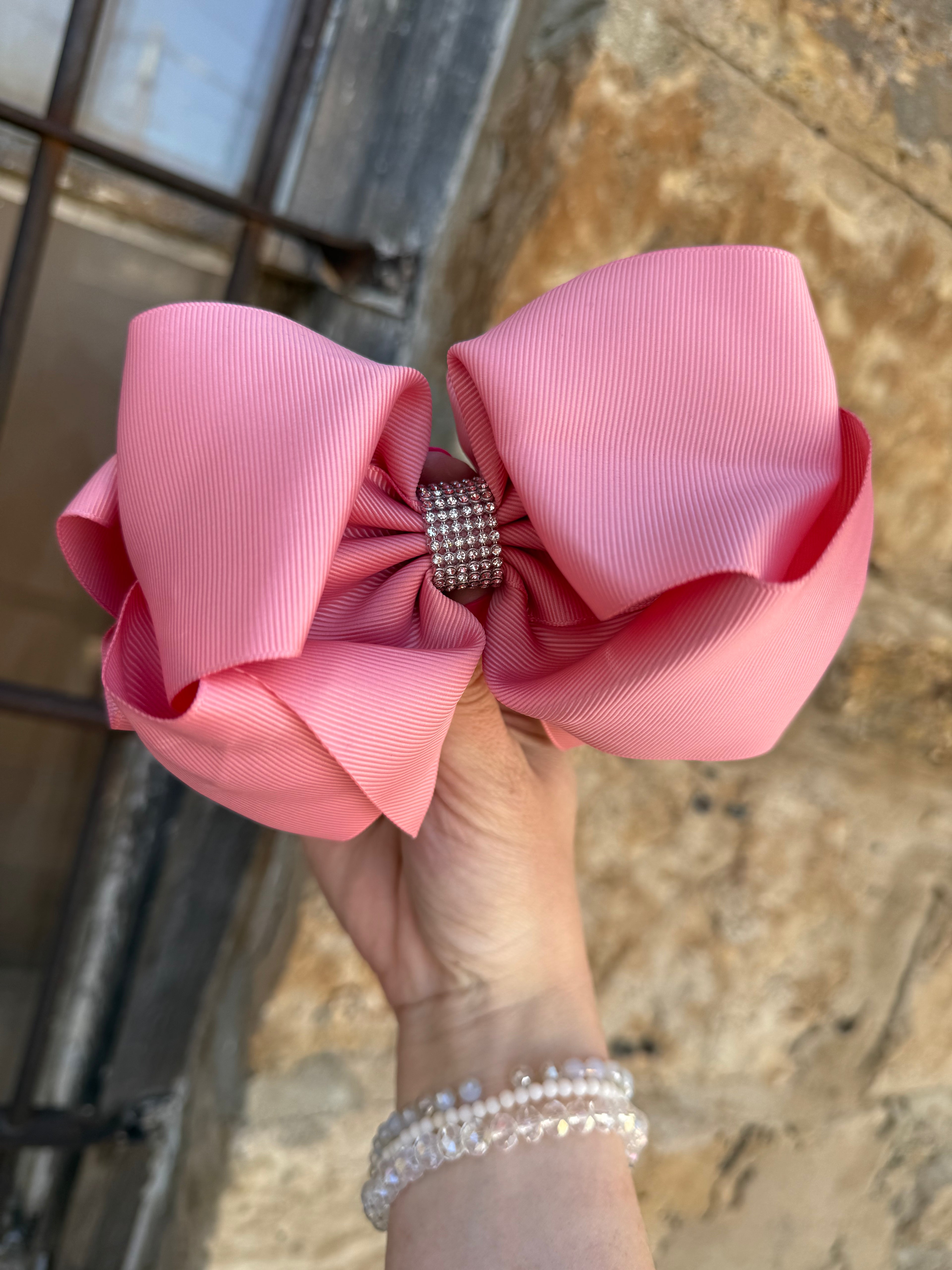 Dusty Rose Little Luxe Bow