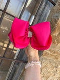 Pink Punch Little Luxe Bow