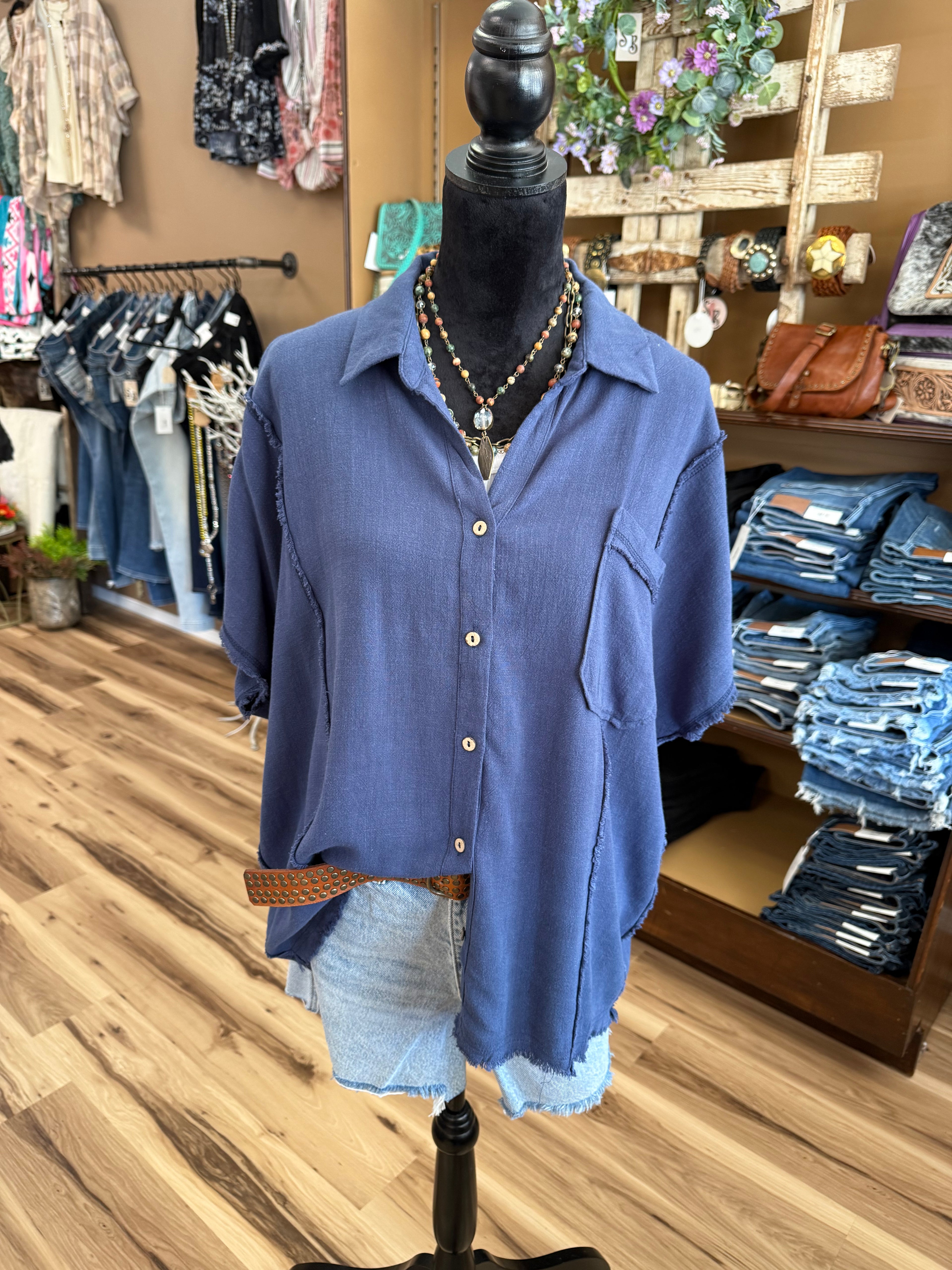 Harbor Button Shirt ￼