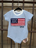 Tiny USA Romper