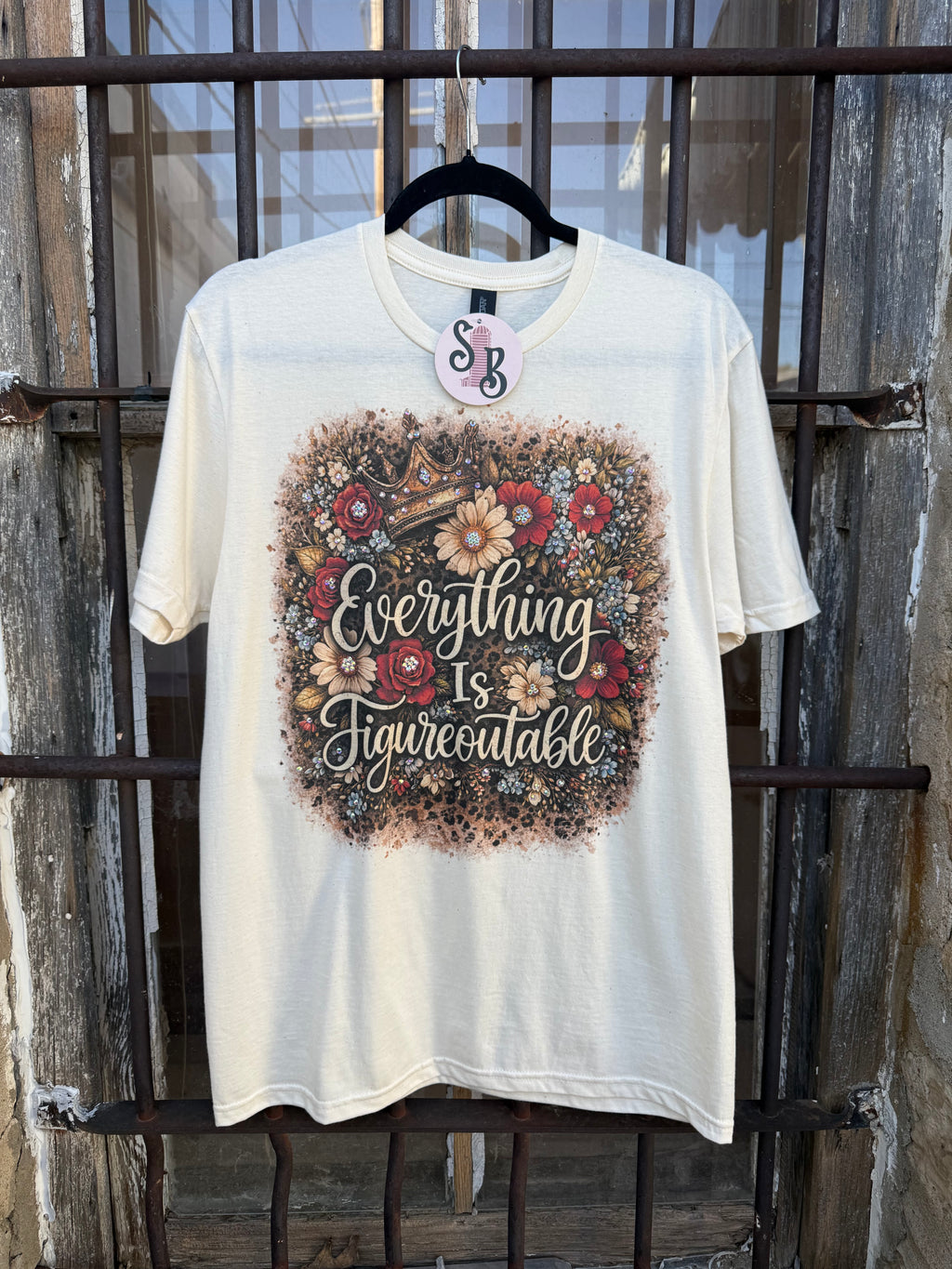 Everything Is Figureoutable Bling Tee