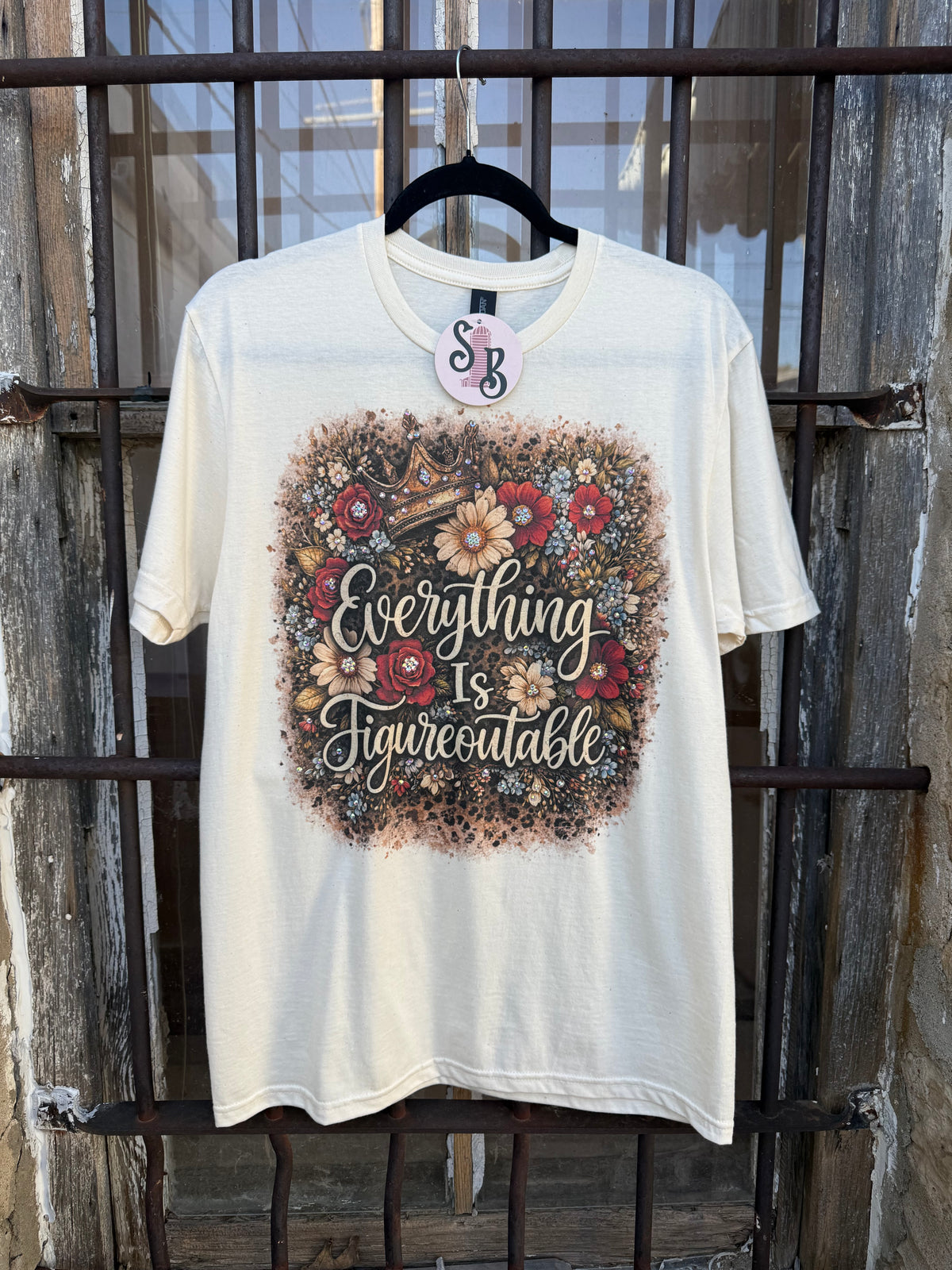 Everything Is Figureoutable Bling Tee