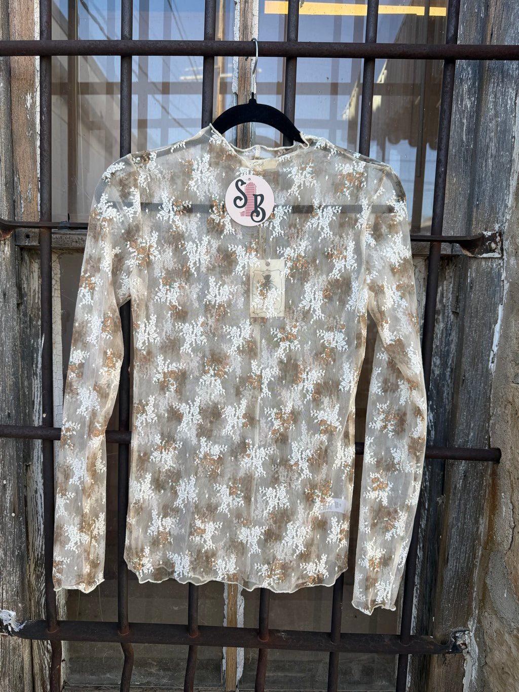 Ivory Romance Lace Top